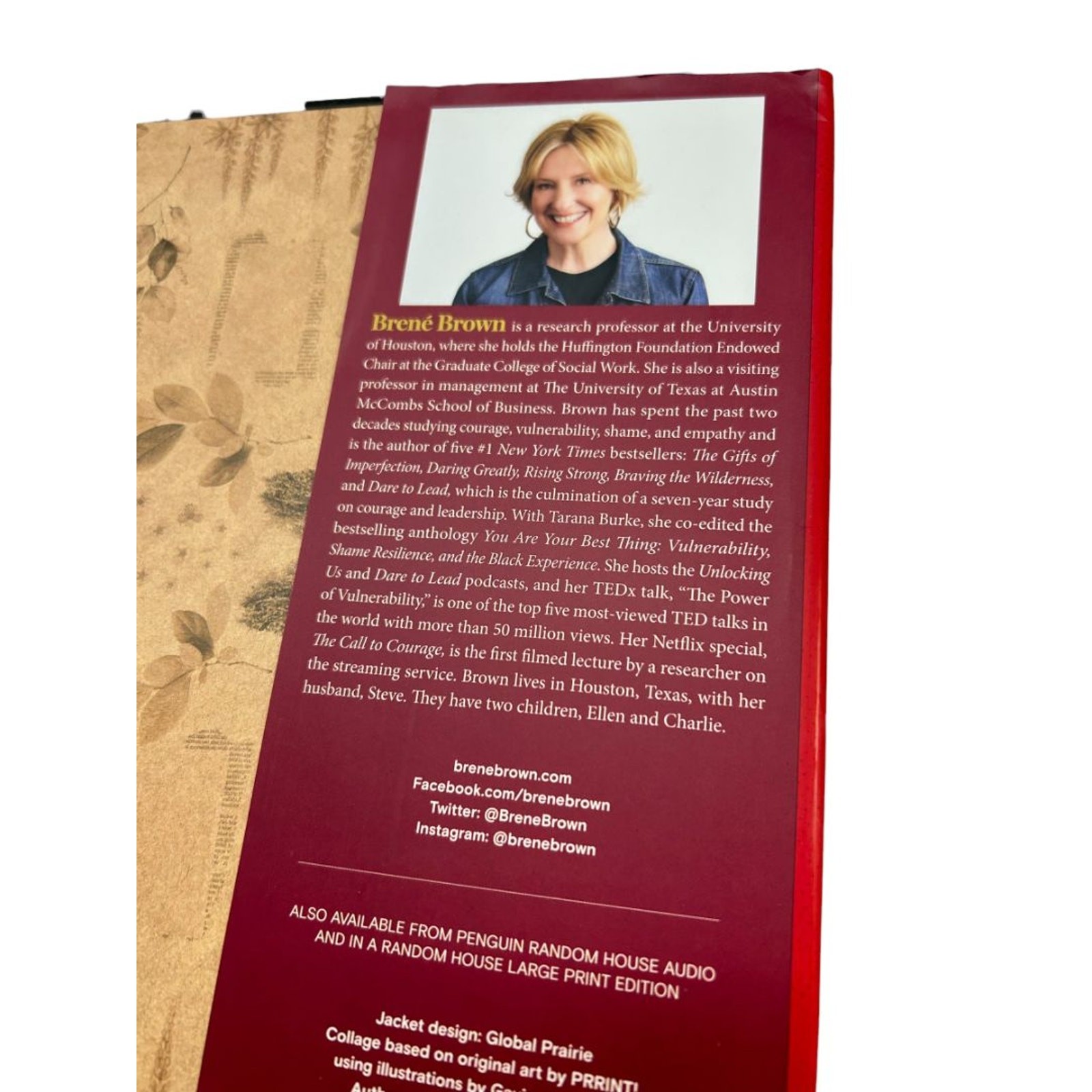 Brene Brown Atlas of the Heart Hardcover Book Mapping Meaningful Connection
