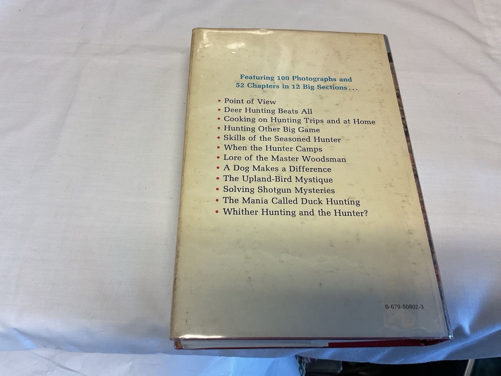 THE TED TRUEBLOOD HUNTING TREASURY (Hardcover 1978) Hunting Game Cooking Camping