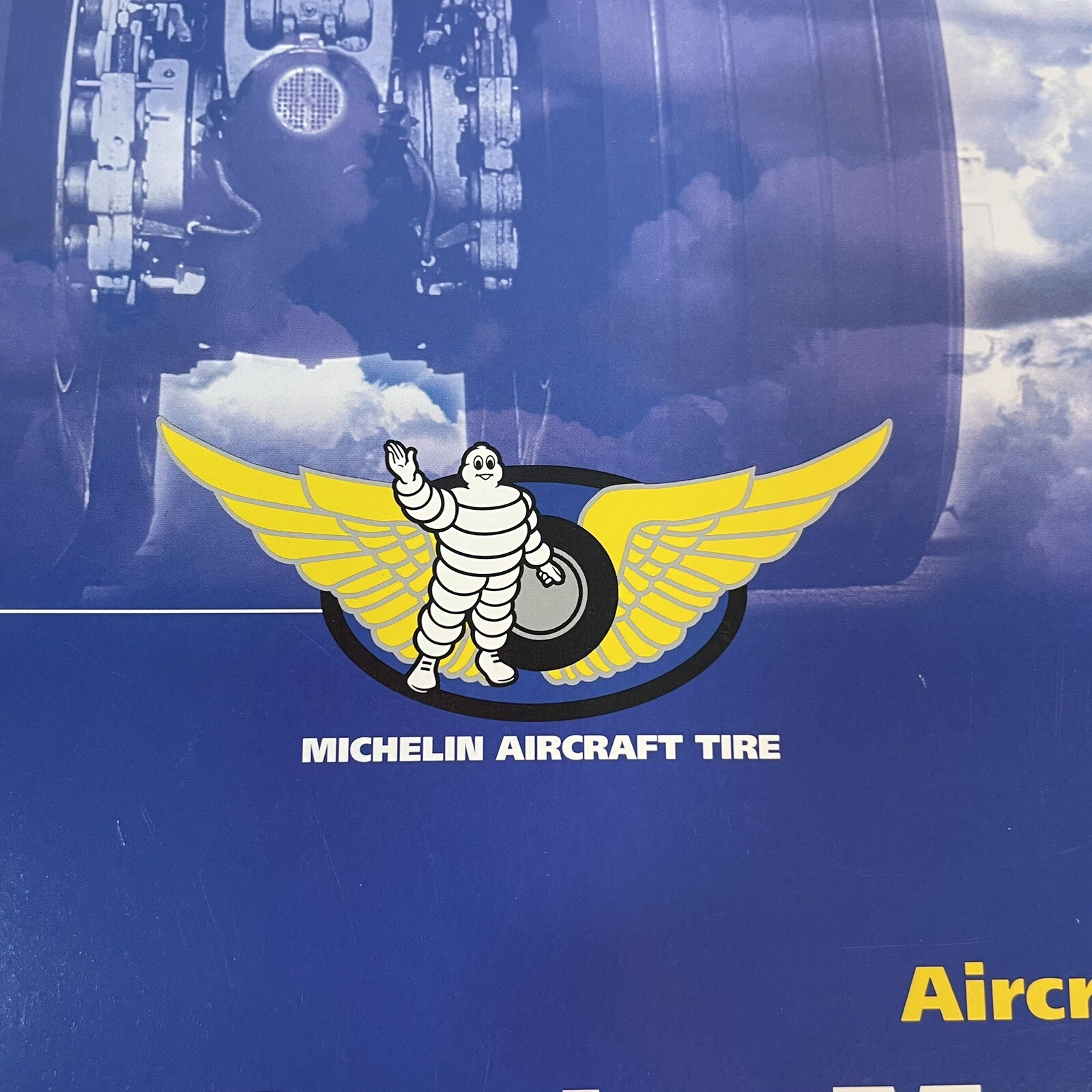 Michelin Aircraft Tire Care & Service Manual Book Rare 88 pages