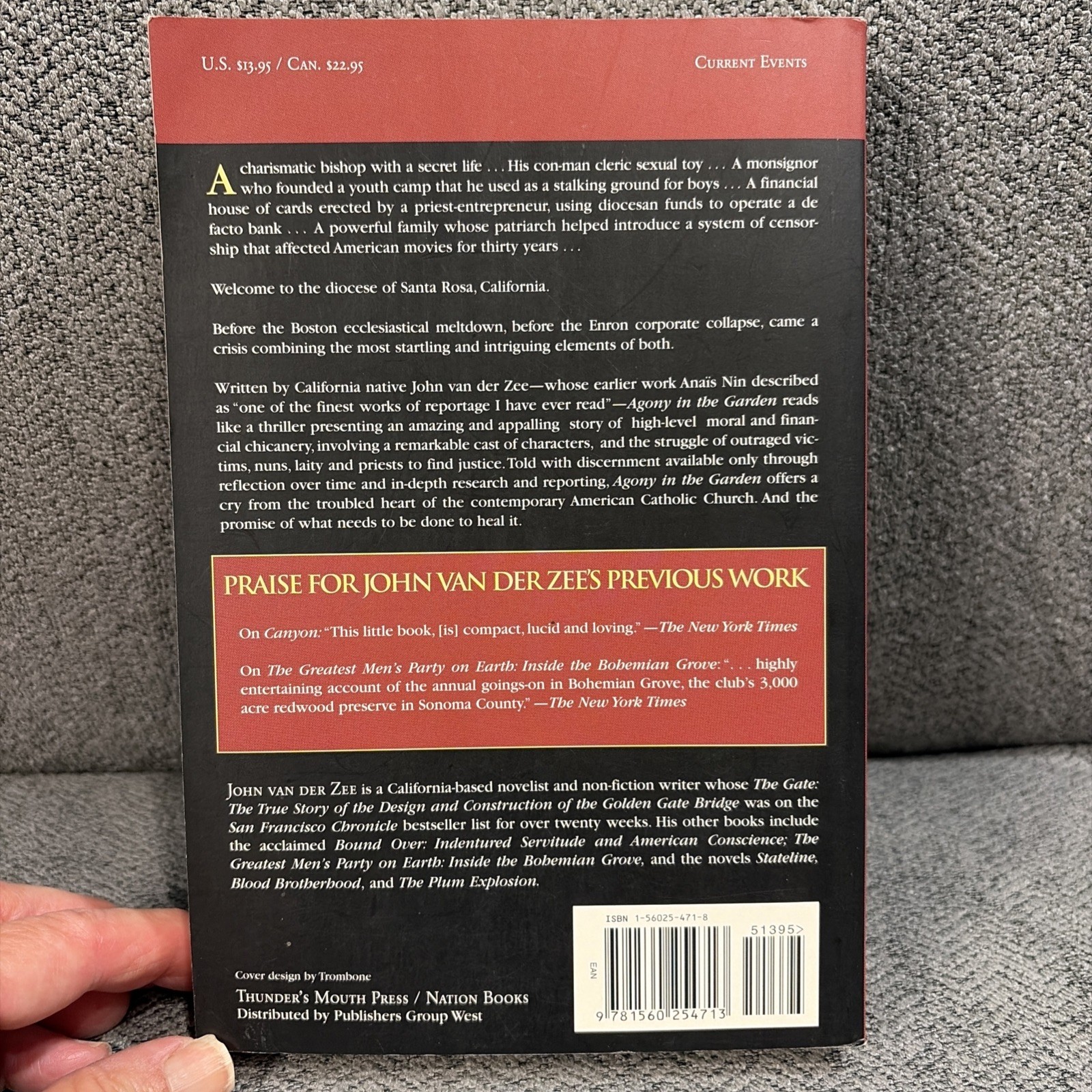 Agony in the Garden : Sex, Lies and Redemption from the Troubled…