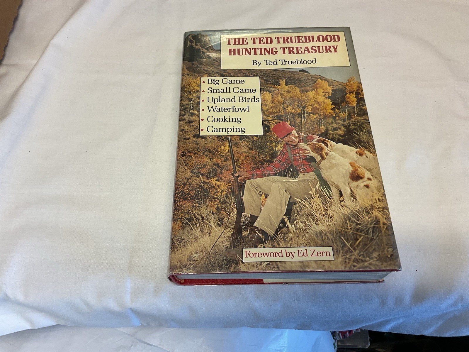 THE TED TRUEBLOOD HUNTING TREASURY (Hardcover 1978) Hunting Game Cooking Camping