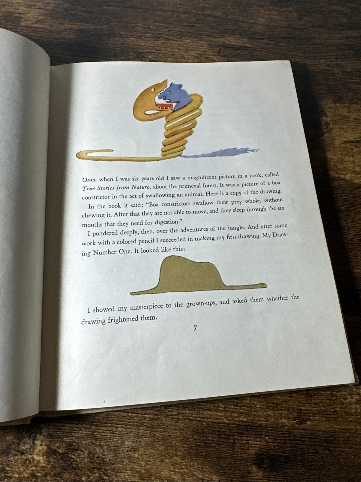 THE LITTLE PRINCE by SAINT-EXUPERY 1943 Vintage Early Edition HC