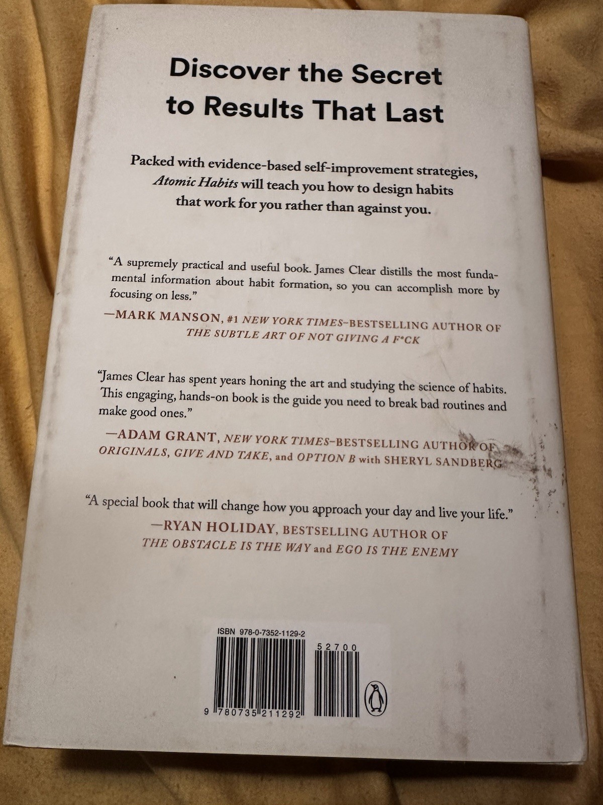 Atomic Habits James Clear Book Build Good Habits Break Bad Ones Self Improvement