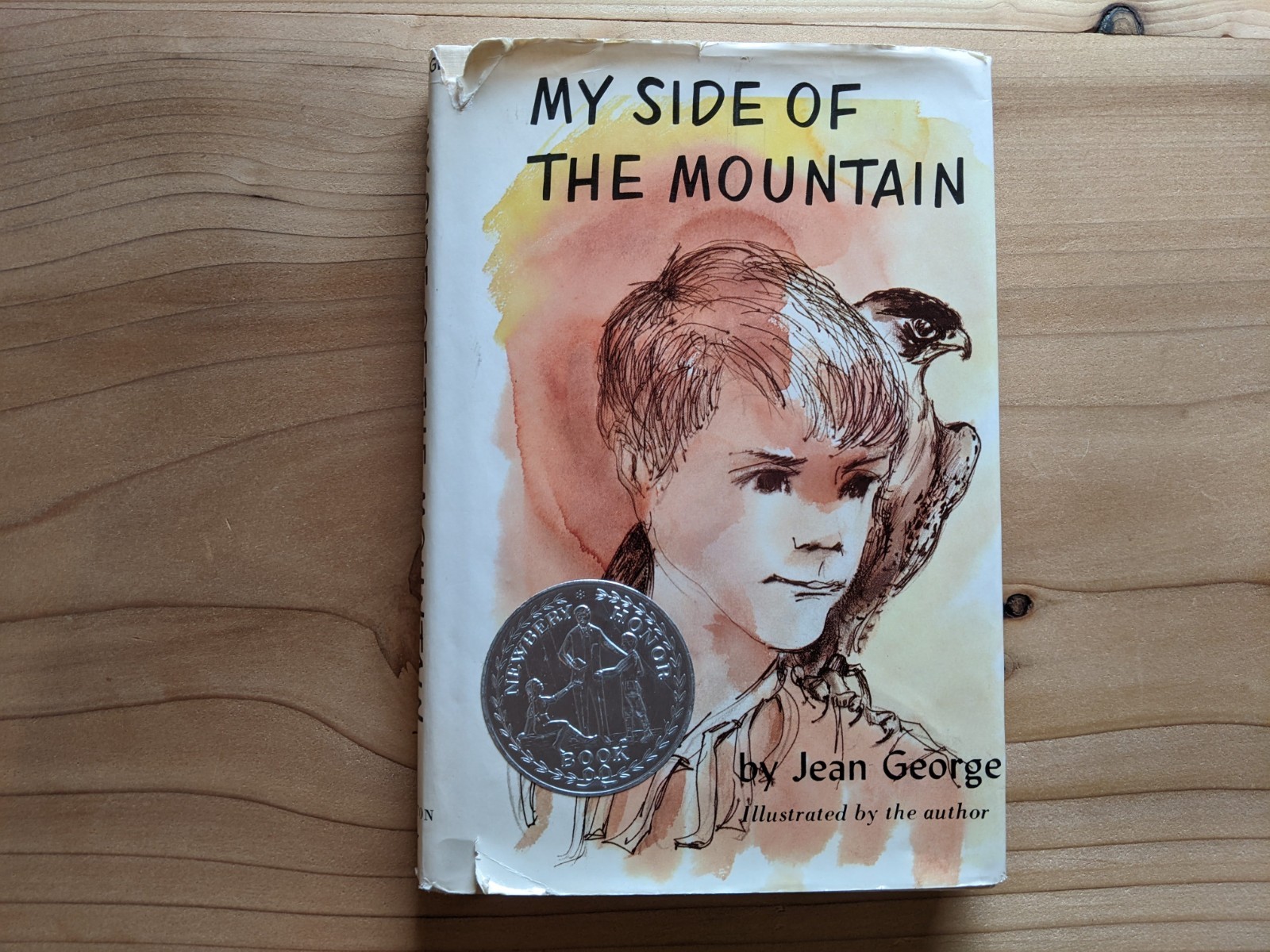 My Side of the Mountain – Hard Cover – Dust Jacket – Newbery Honor Medal – VTG