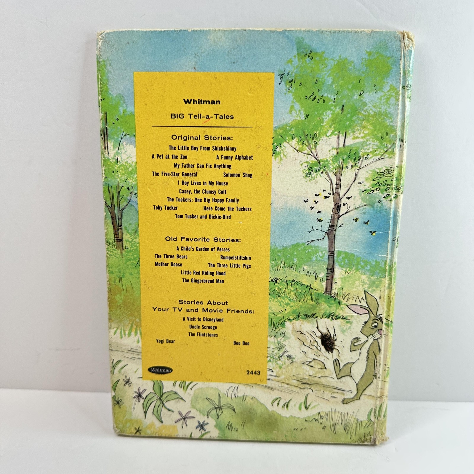 Vintage Whitman Big Tell-a-Tale Winnie-the-Pooh A A Milne 1965 HC Book Disney