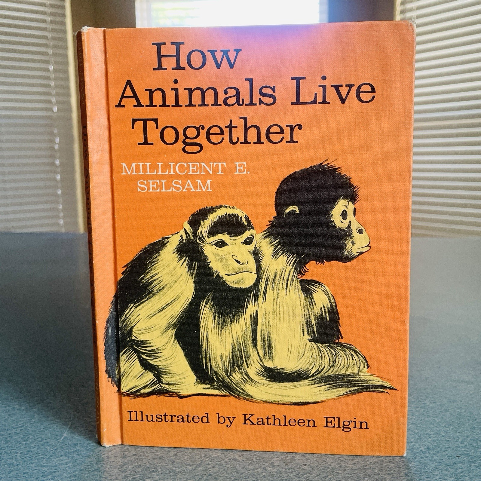 Vintage How Animals Live Together Hardcover by Millicent E. Selsam~ 1963
