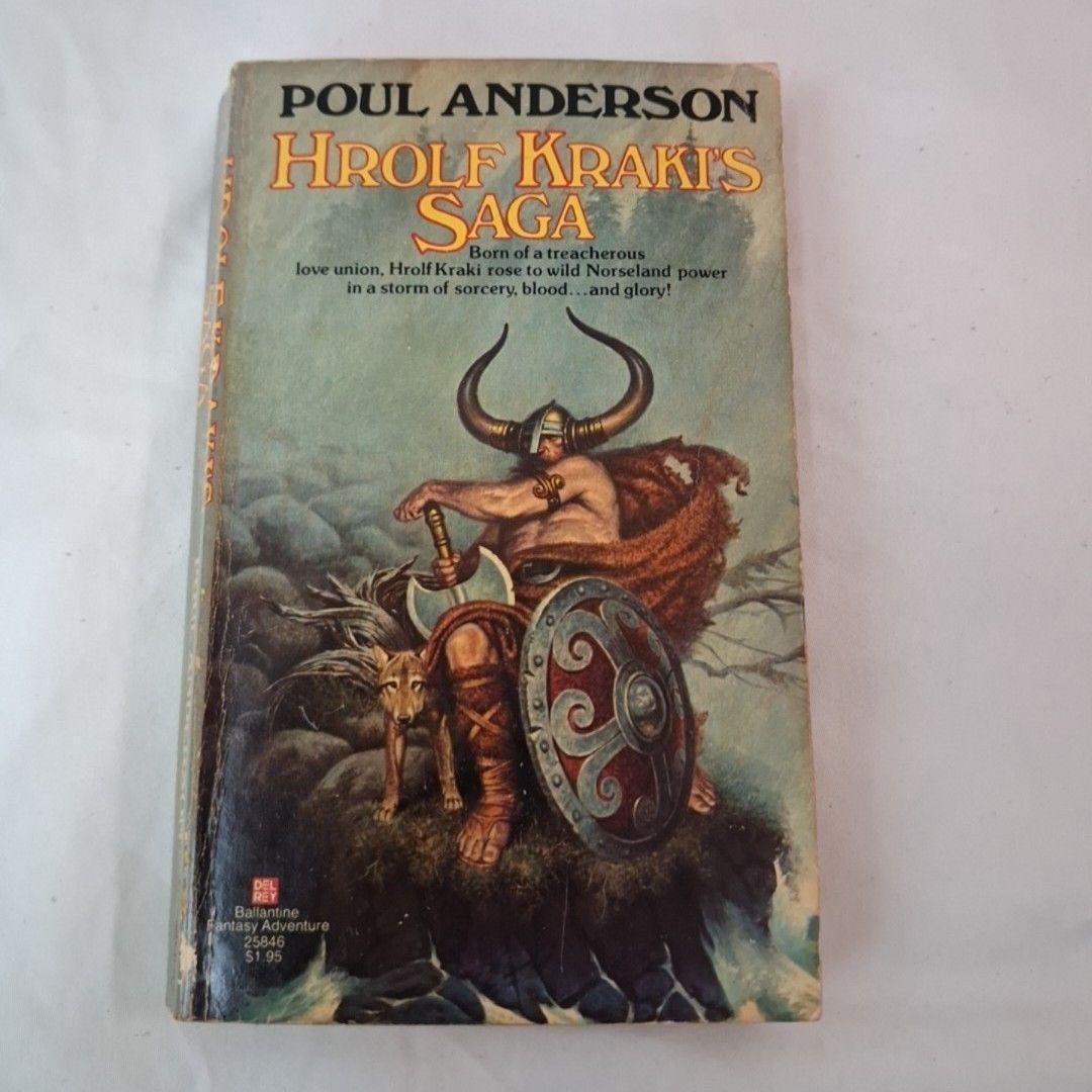 Hrolf Kraki’s Saga By Poul Anderson (1973 PB) Ballantine Del Rey Fantasy 1st Ed