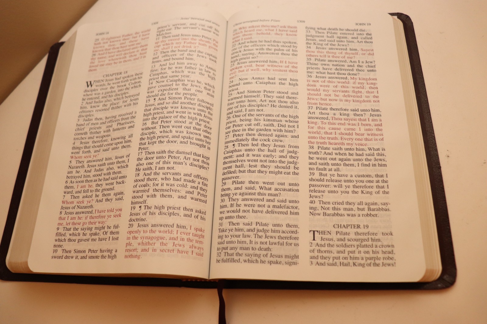 The Jack Van Impe Prophecy Bible KJV Red Letter Edition Bonded Leather Lg Print
