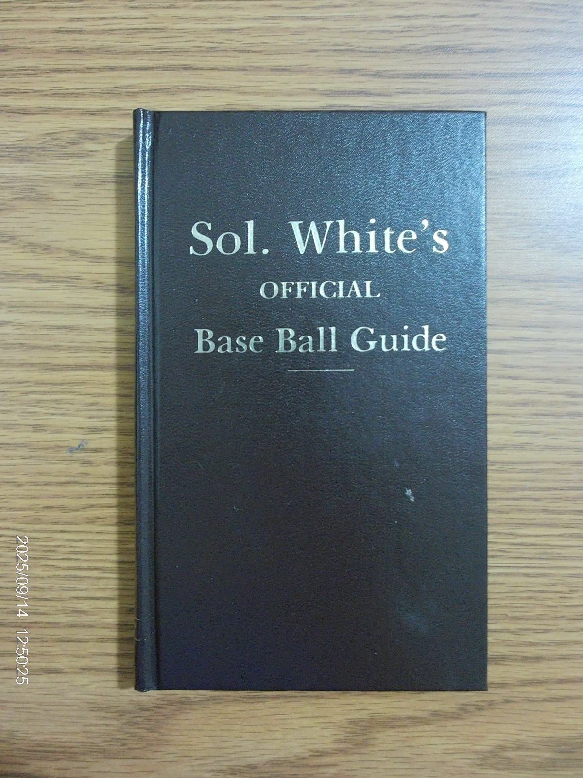 Sol White’s Official Baseball Guide – Copy #402 (Hardcover)