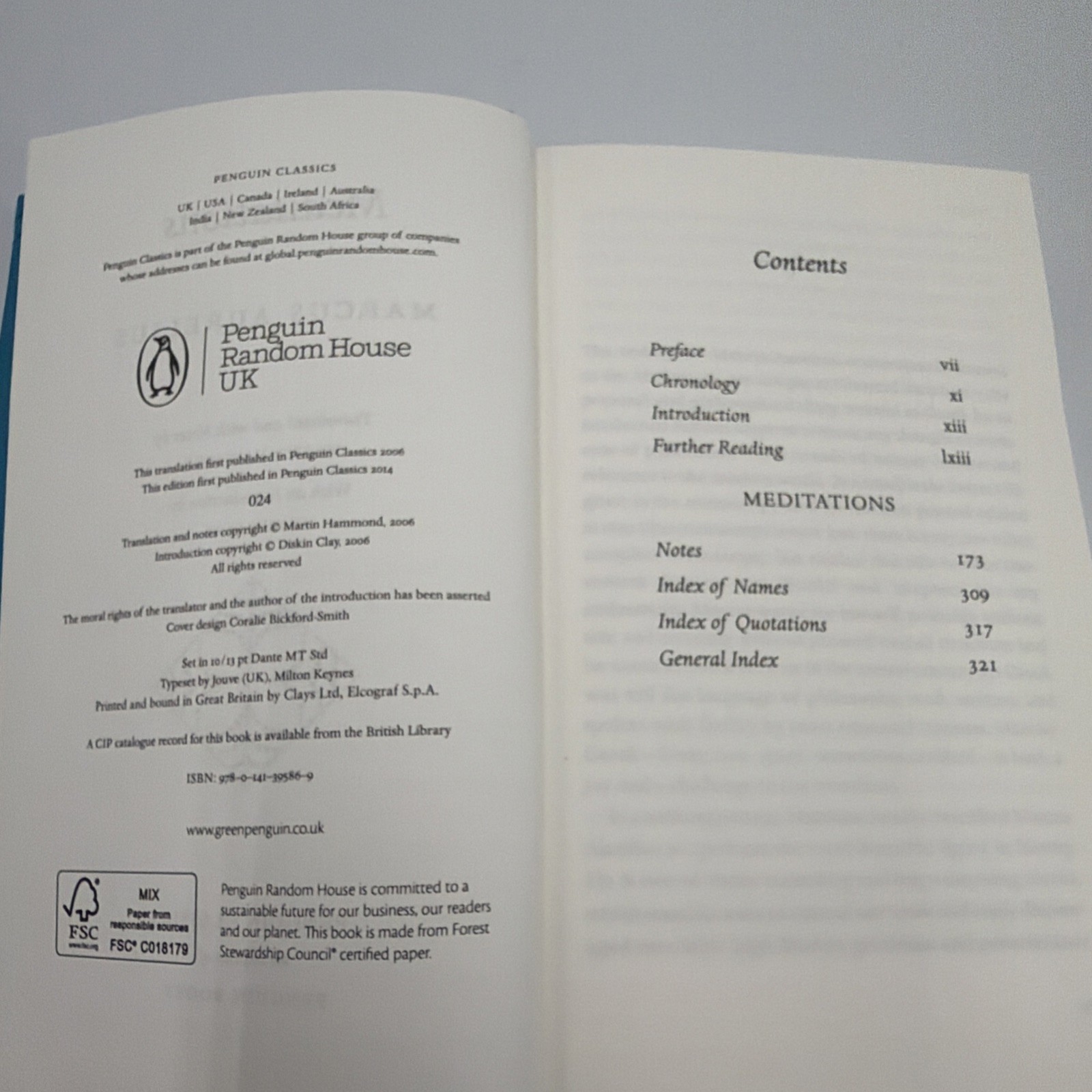 Meditations Marcus Aurelius Penguin Classics Clothbound Hardcover Stoicism