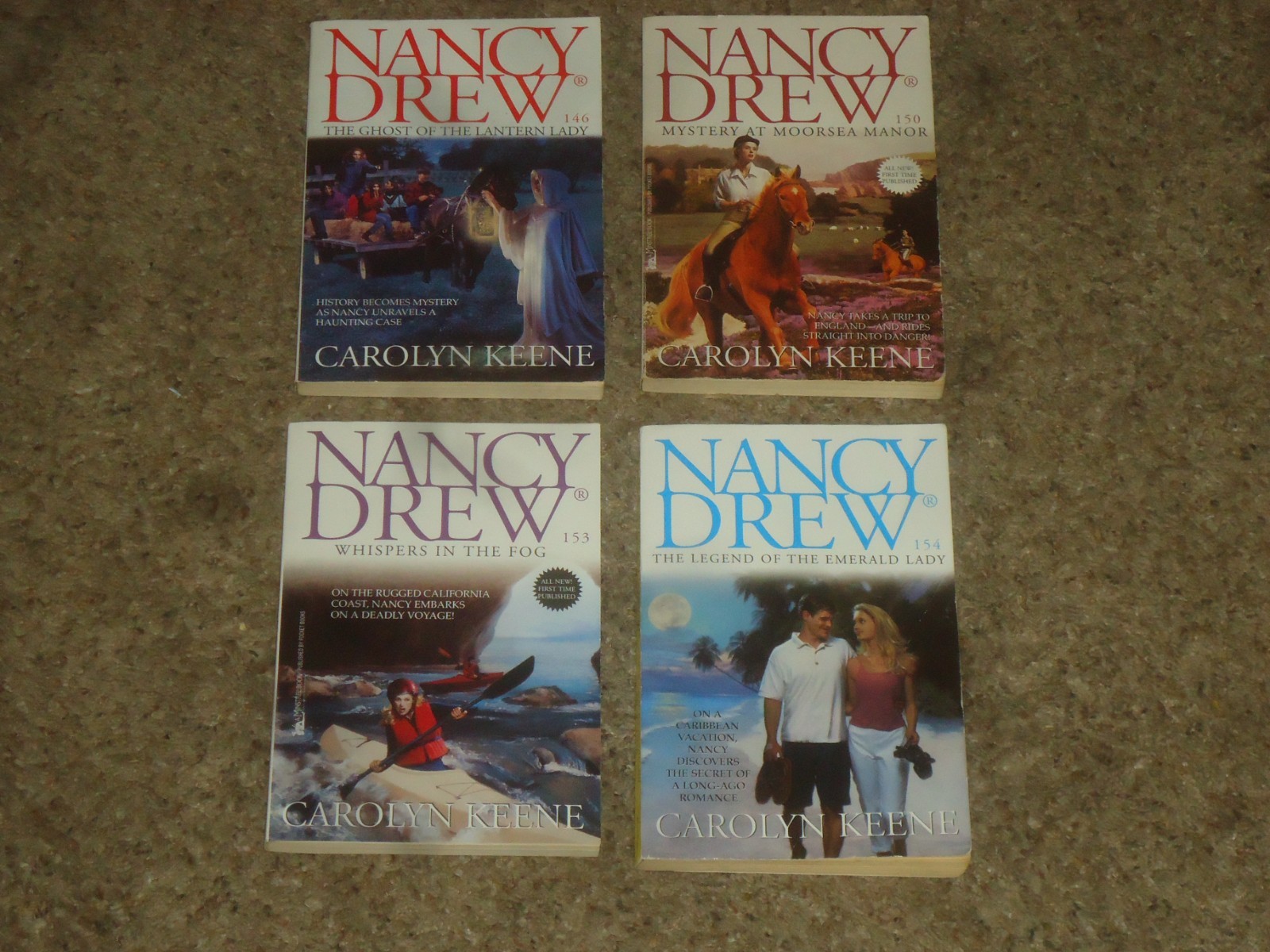 Lot 71 Nancy Drew PB Mystery Books Carolyn Keene