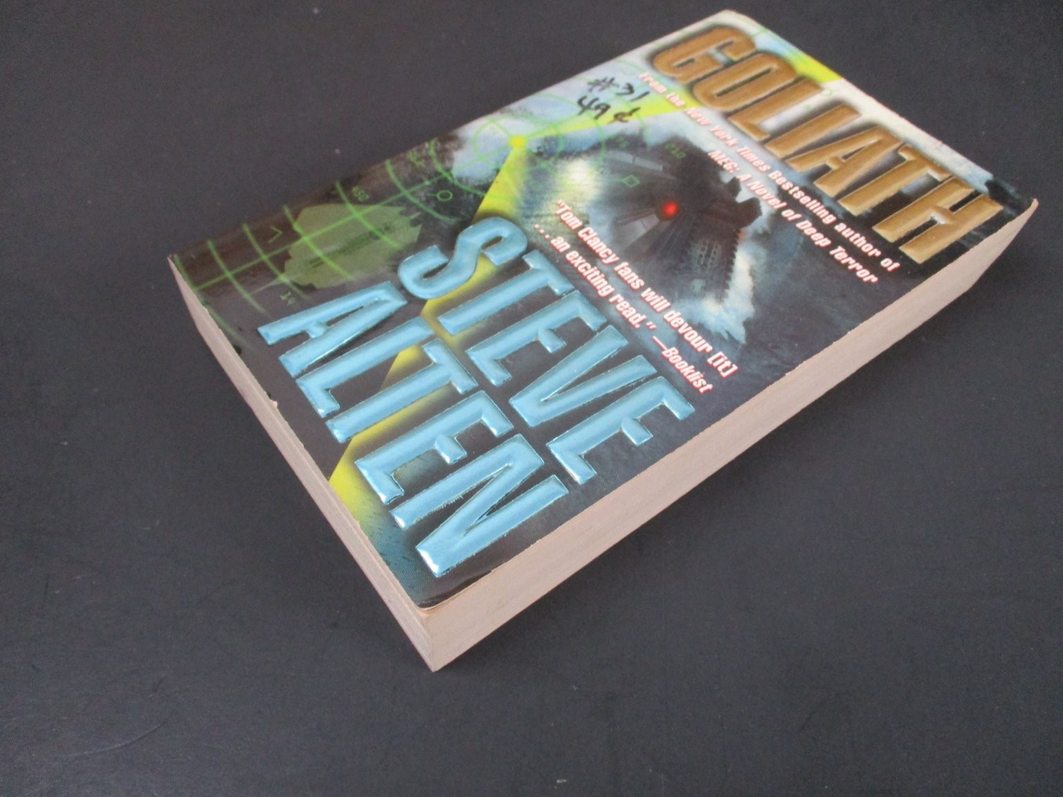 Goliath Steve Alten 2003 First Mass Market Edition Sci-Fi Thriller Tor Paperback