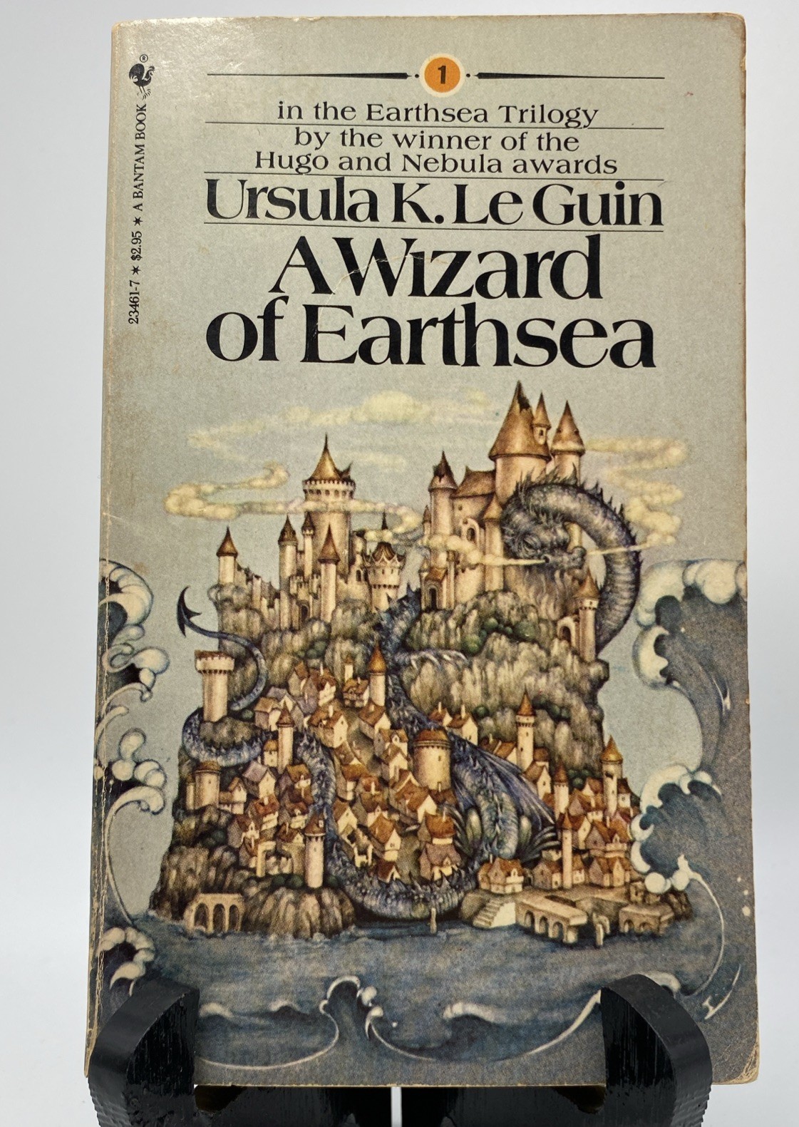 A Wizard Of Earthsea Ursula K Le Guin Trilogy Book # 1 Vintage 1982 Paperback