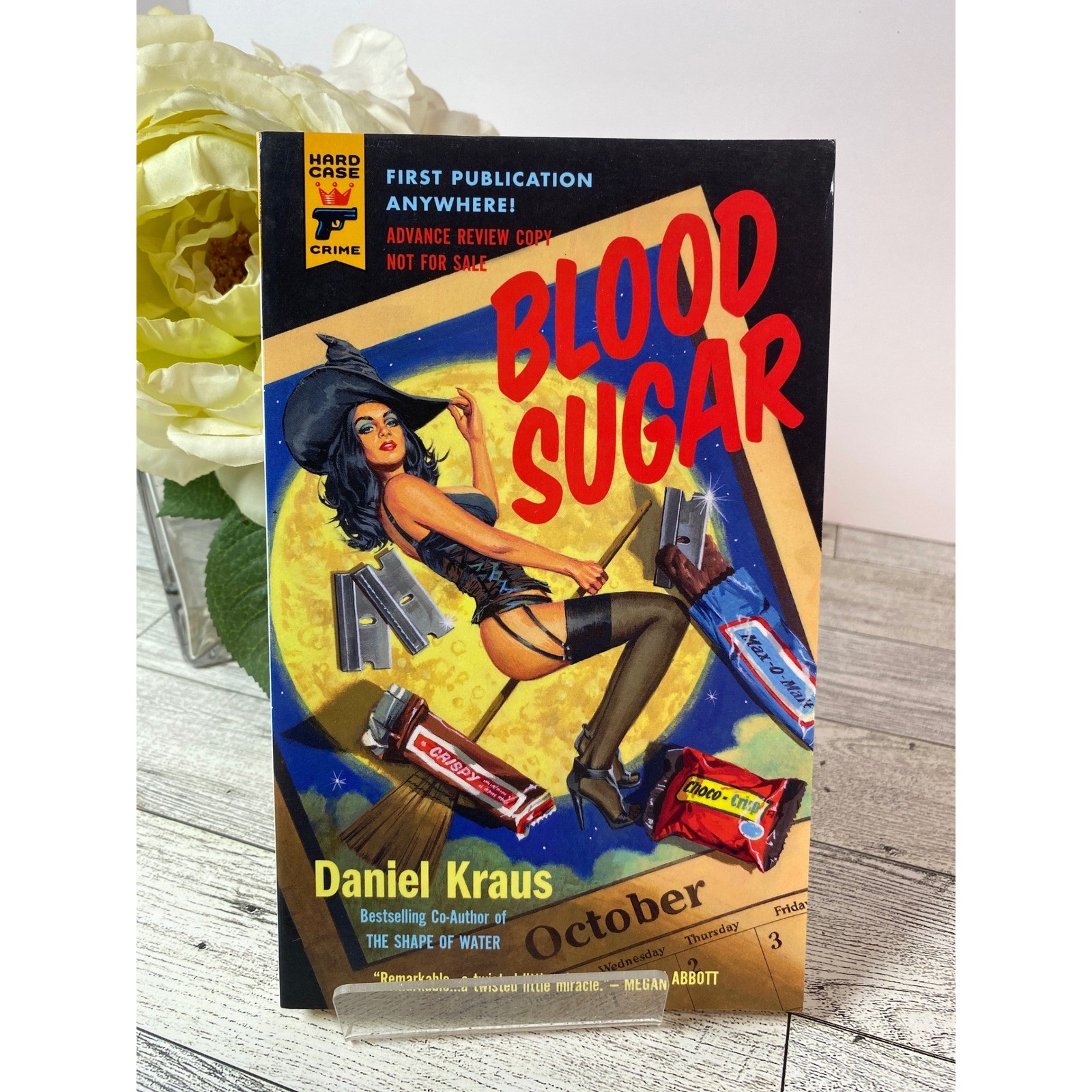 Blood Sugar (Hard Case Crime) Daniel Kraus 2019 ARC Softcover Mystery Excellent