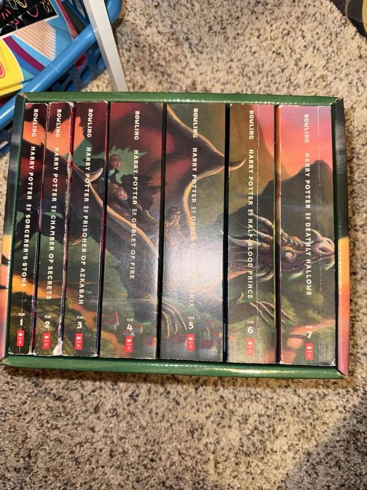 Harry Potter Paperback Boxset #1-7