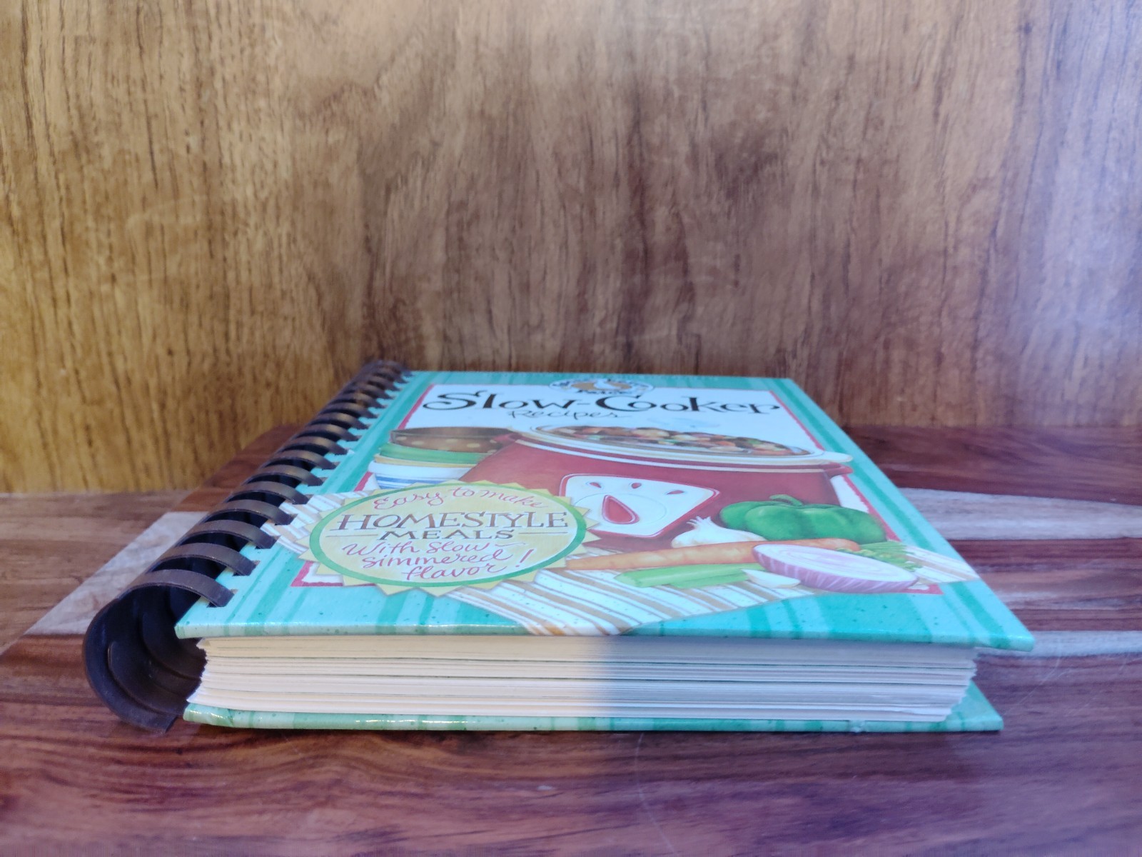 Gooseberry Patch Slow-Cooker Recipes Cookbook Spiral Hardcover Homestyle Meals