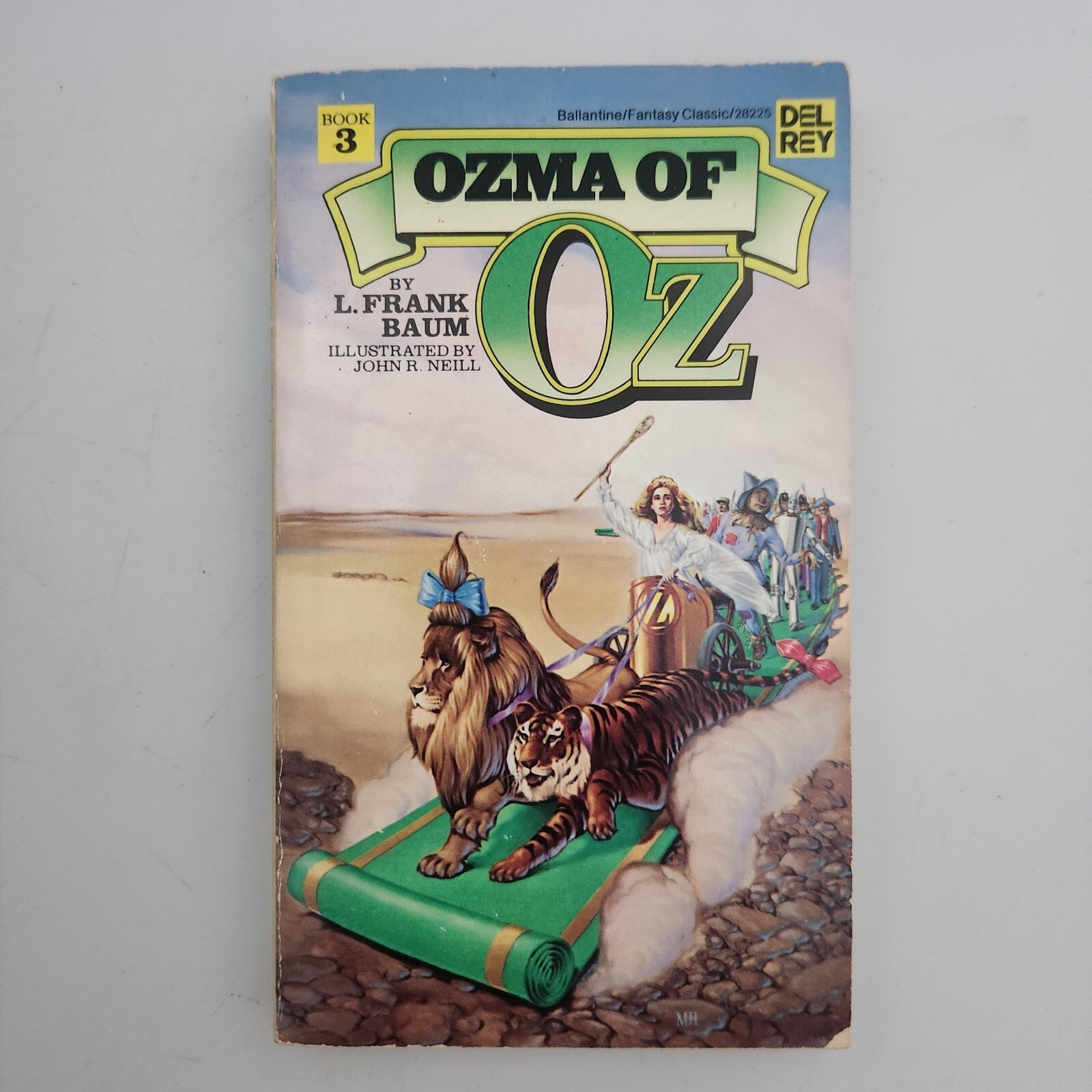Oz Books 2-6 L Frank Baum Del Rey Fantasy Classic Vintage Paperback Editions