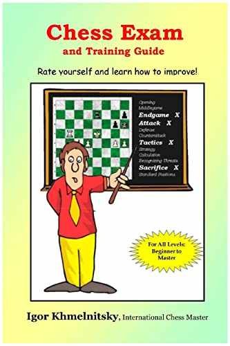 Chess Exam And Training Guide: Rate – Paperback, by Khmelnitsky Igor – Very Good