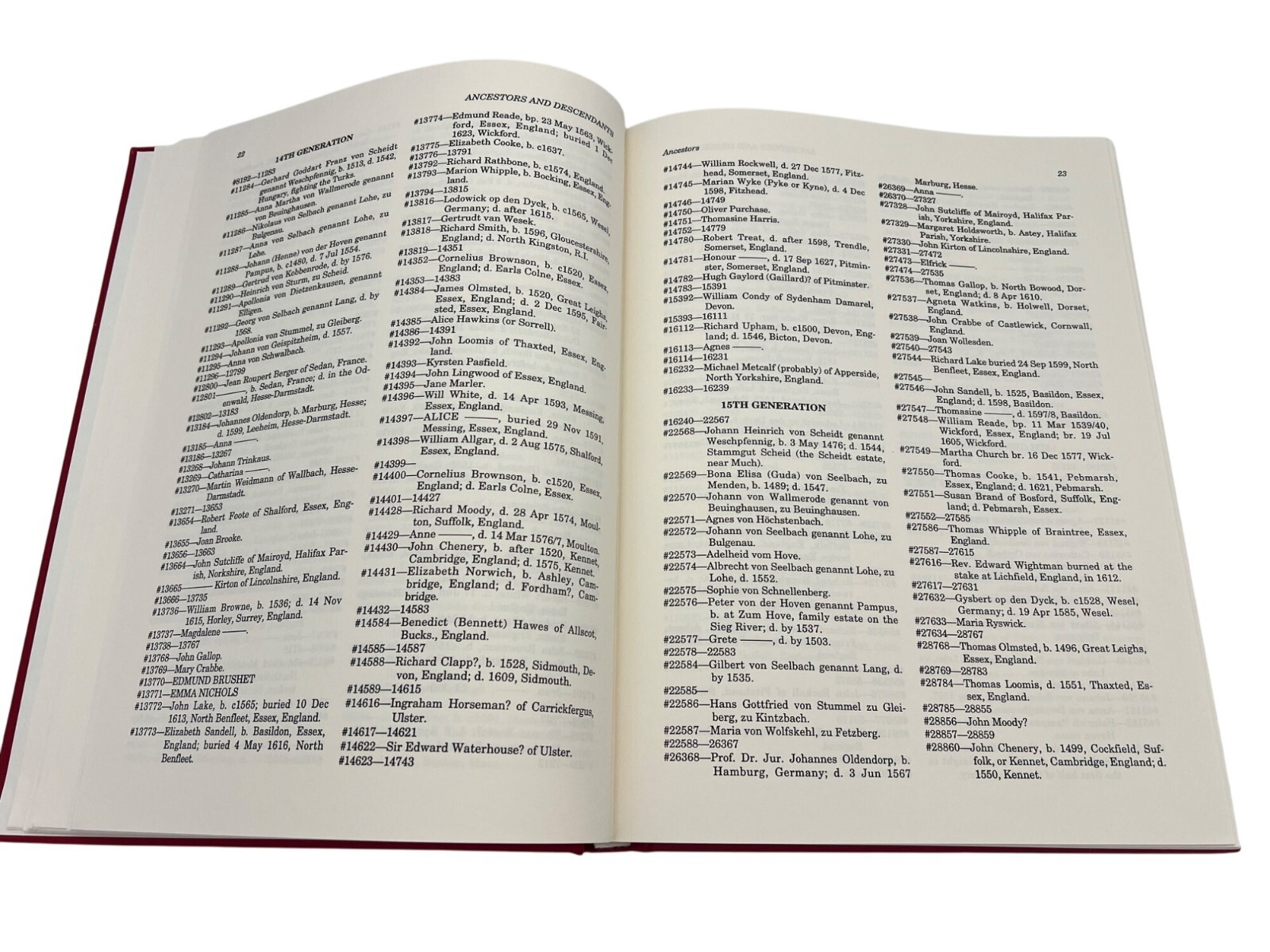 Evansville Indiana Tri-State Genealogy Book Ralph Kleymeyer 342 Pages HC Revised