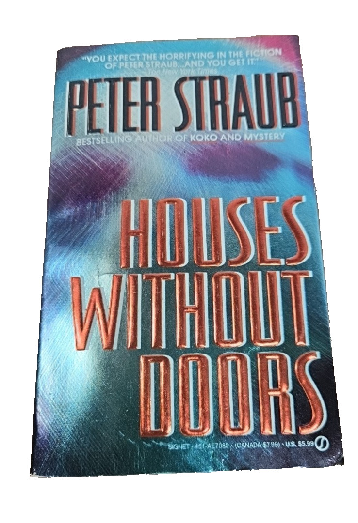 Houses Without Doors, by Peter Straub (1991, Mass Market)