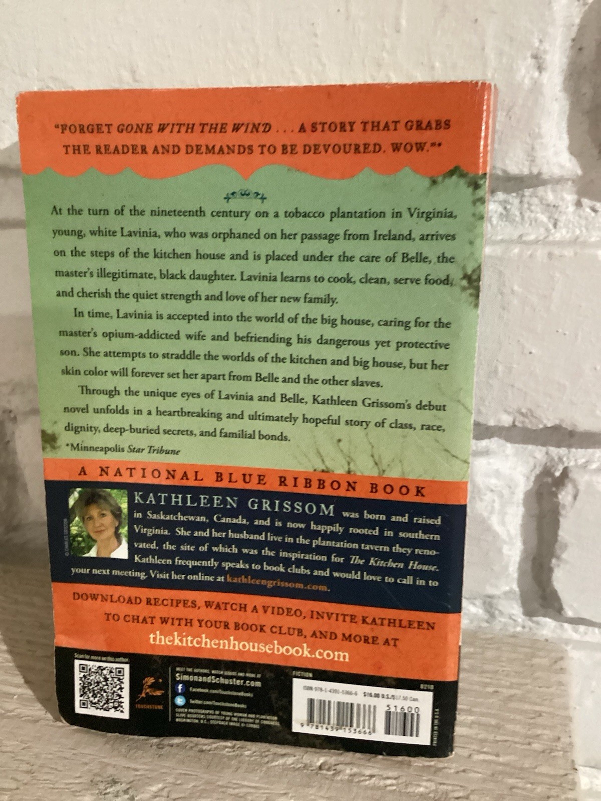 Kitchen House : A Novel by Kathleen Grissom (2010, Trade Paperback)