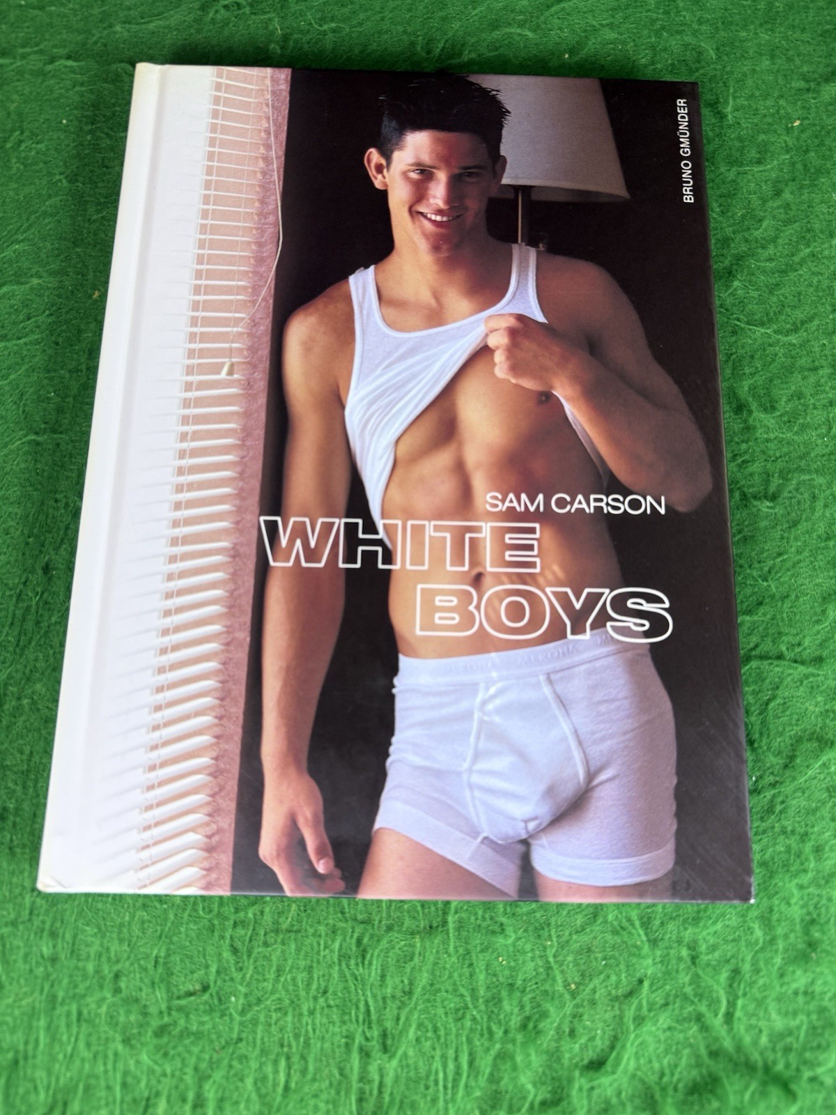 WHITE BOYS By Sam Carson 2005 Photo Hardcover Book Bruno Gmunder Gay Interest