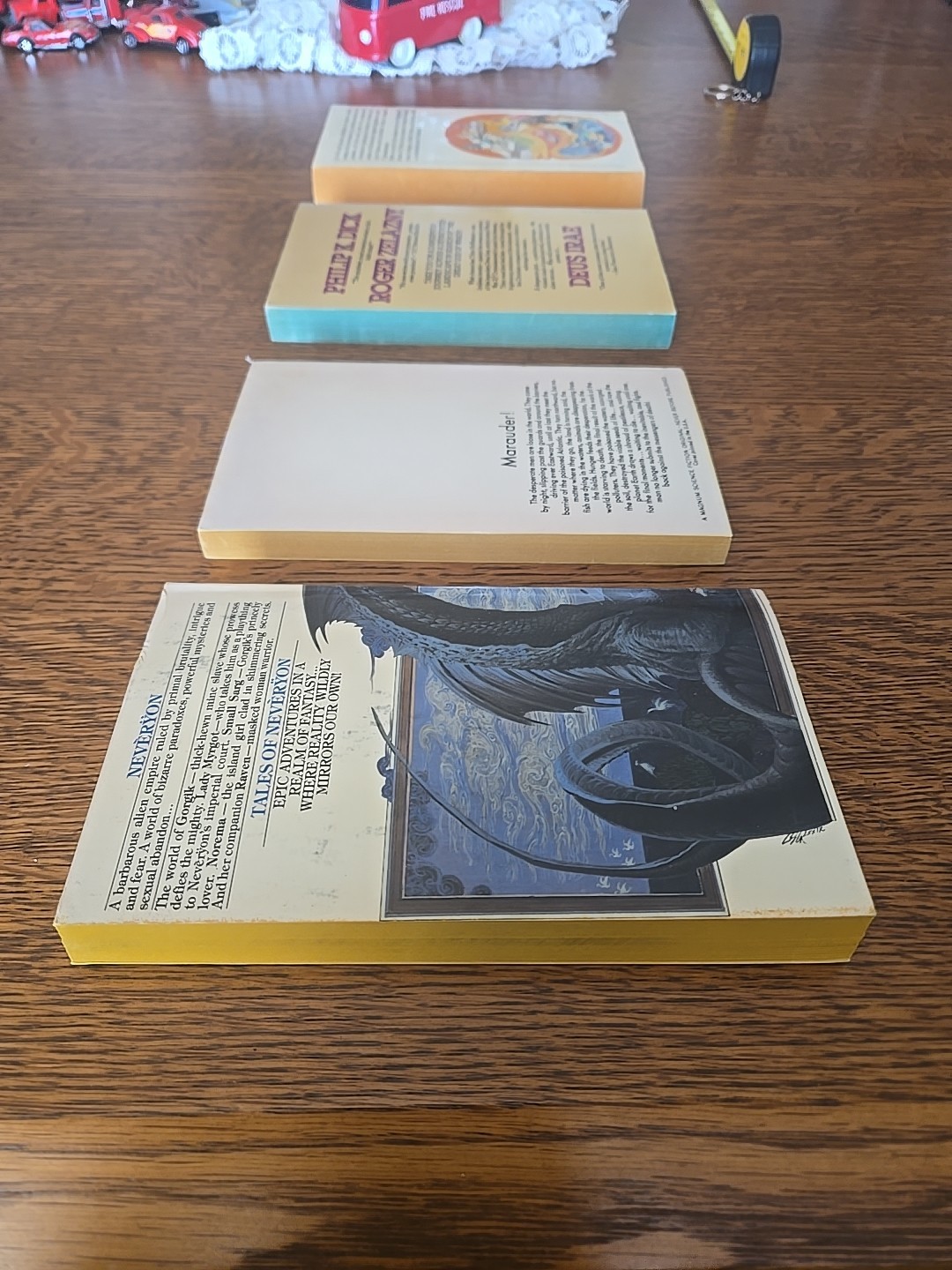 1970s Paperback Fantasy Book Lot Of 4 Golden Cities Far Deus Irae , etc