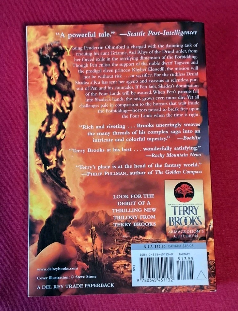 High Druid of Shannara Trilogy By Terry Brooks First Trade Paperback Edition Set