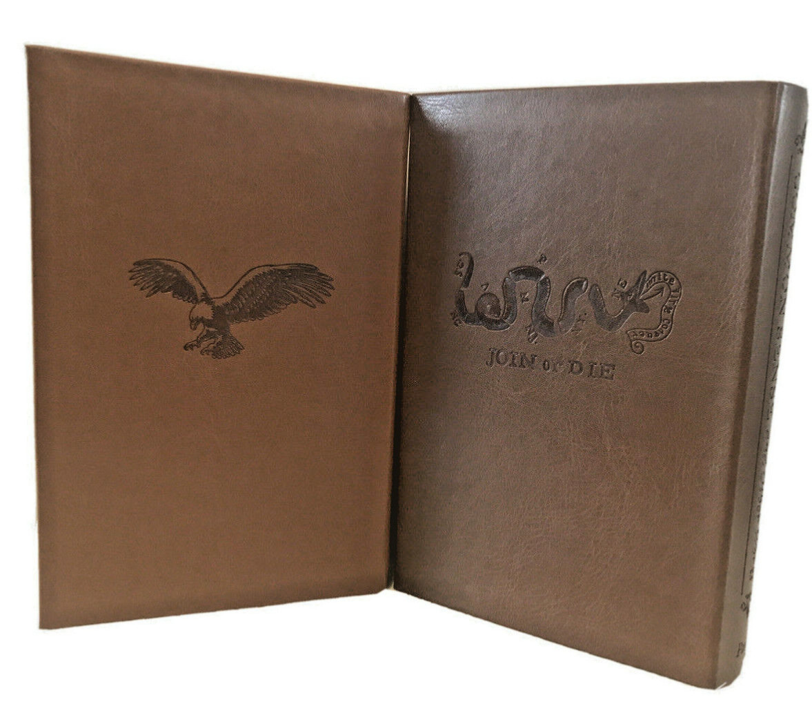 ❤️COMMON SENSE and THE FEDERALIST PAPERS Set of 2 Faux Leather Books BRAND NEW