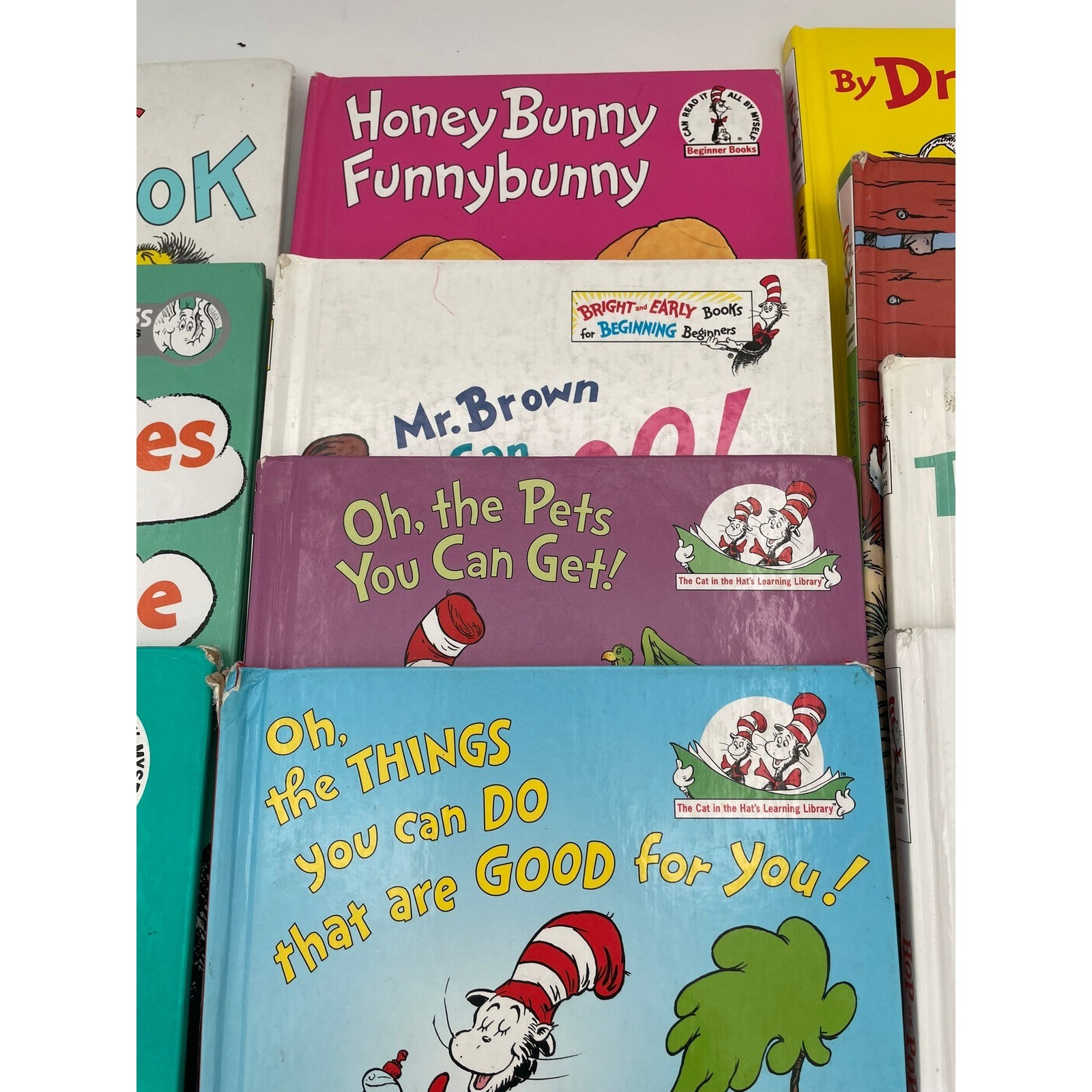 Collection of Beginner Books and Dr. Seuss Books