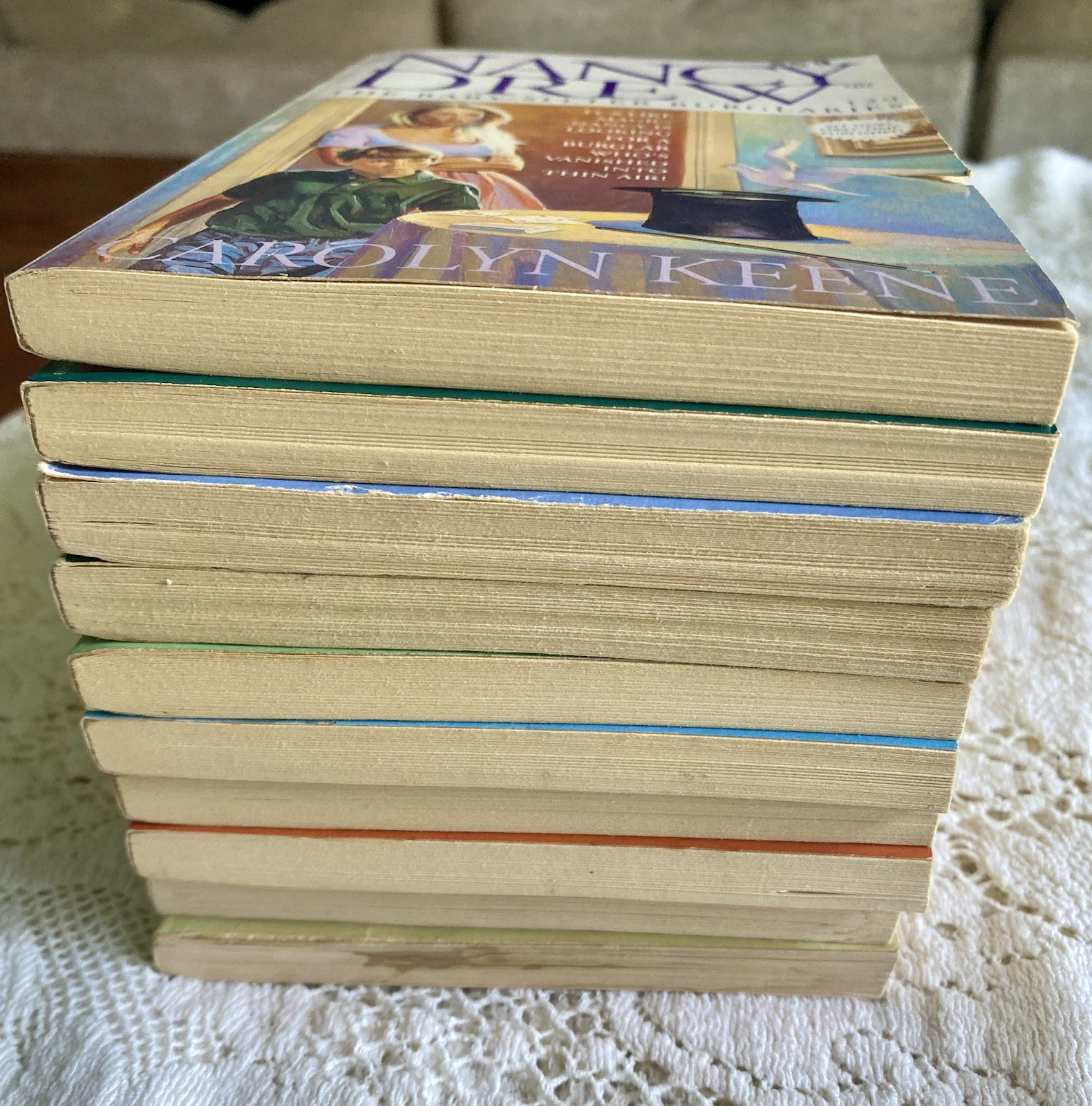 Nancy Drew books Lot Of 10 Paperback
