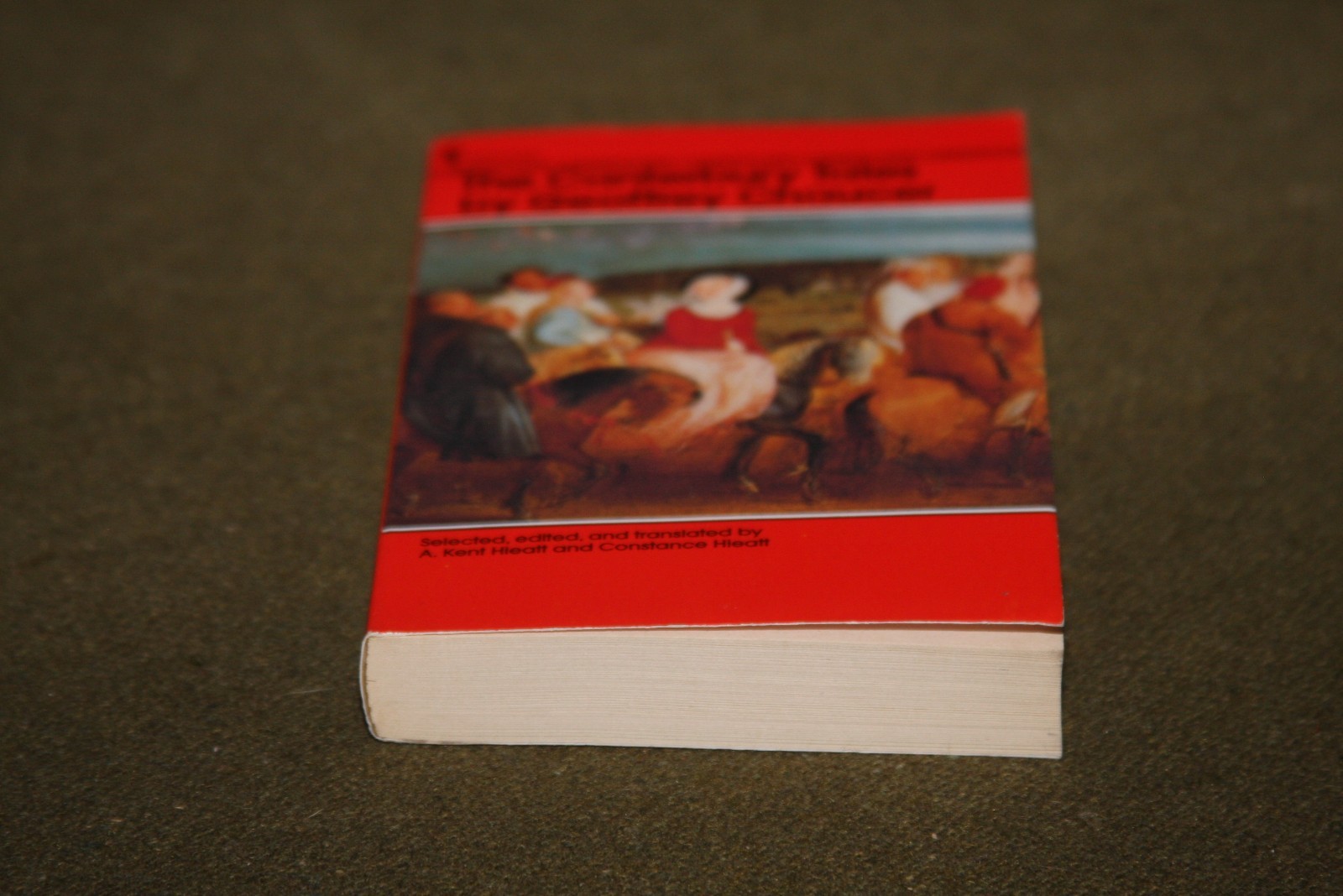 The Canterbury Tales by Geoffrey Chaucer 1981 PB 36th Print Bantam Classic