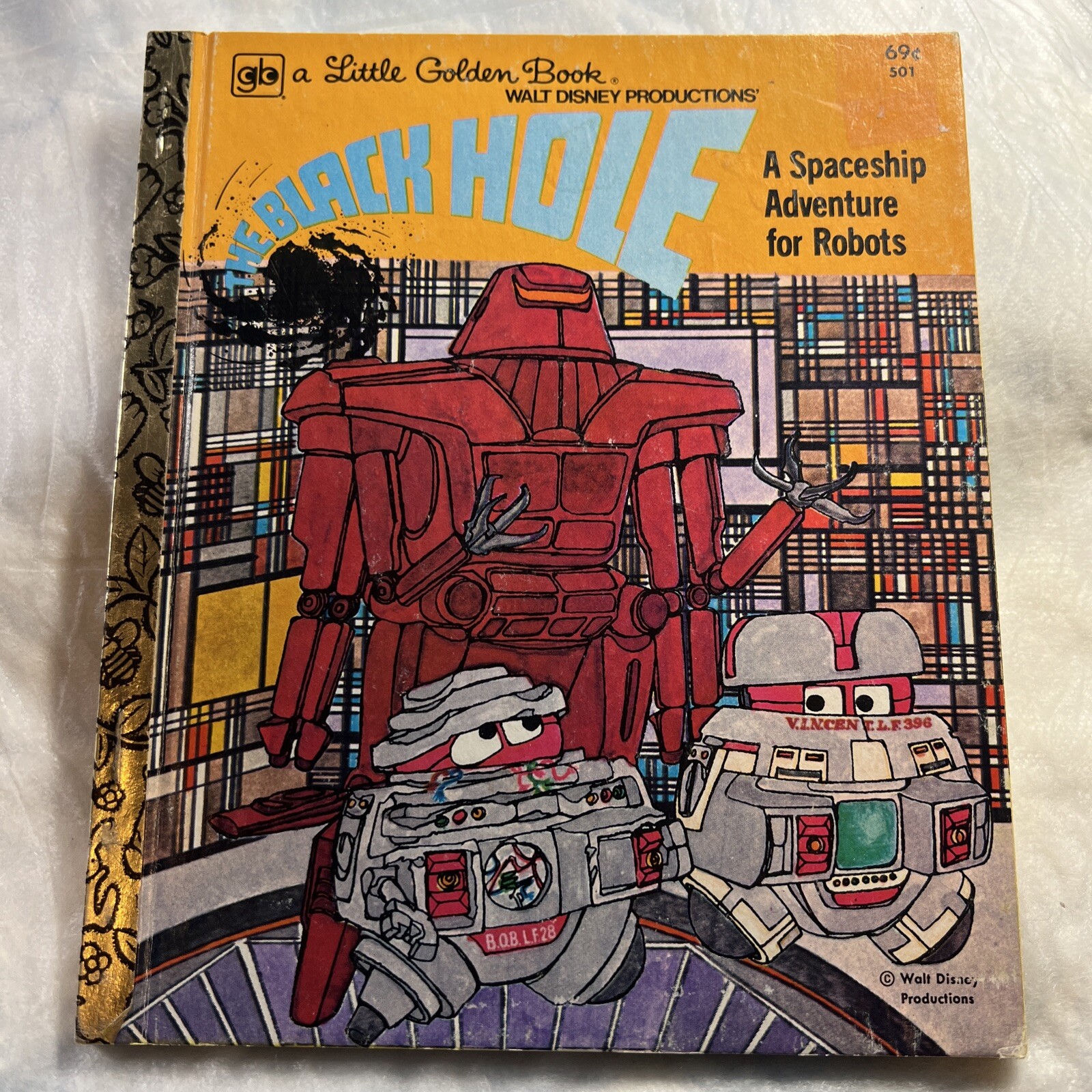Vintage A Little Golden Book Disney’s The Black Hole … .69 501 #168