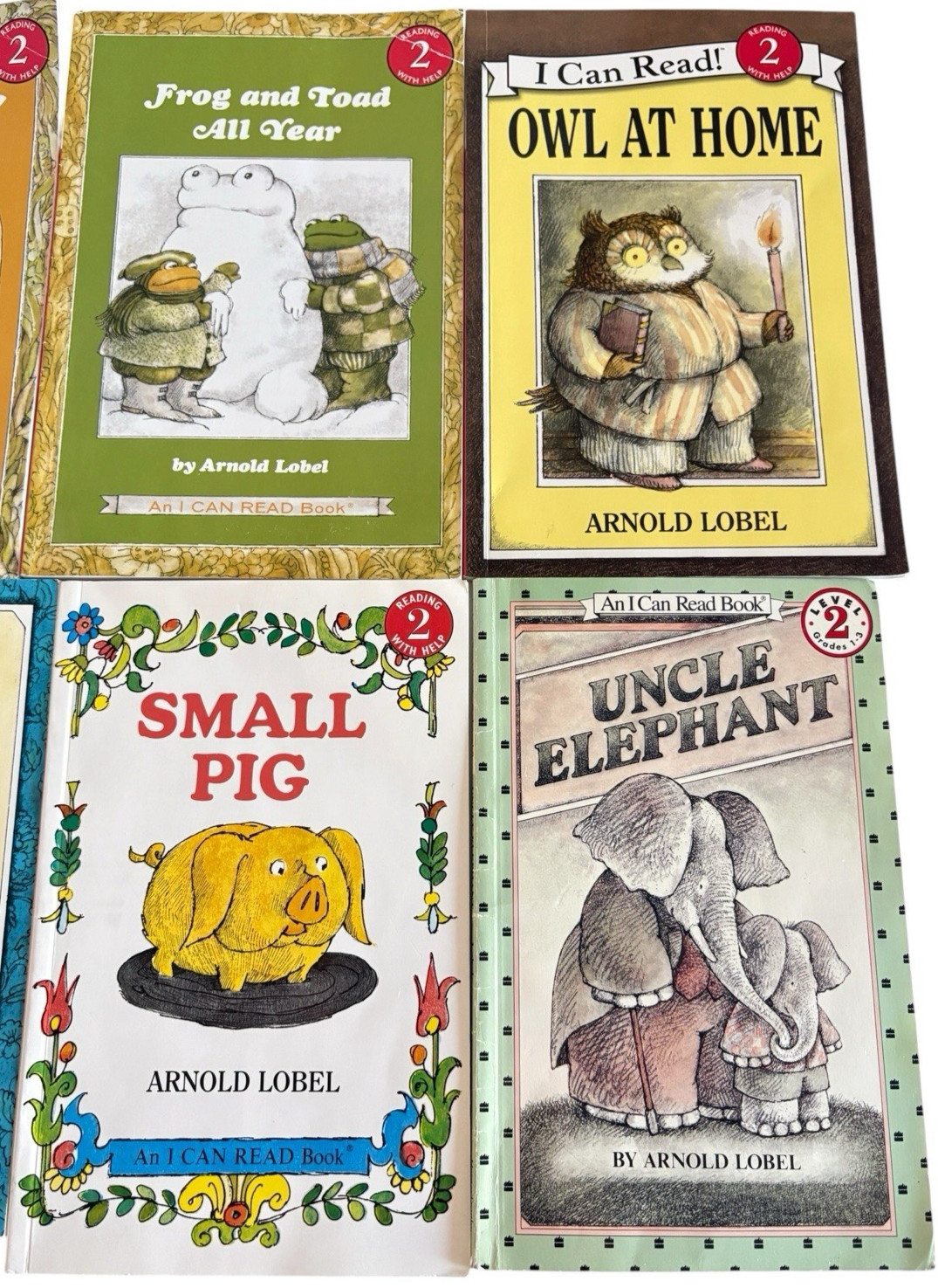 Arnold Lobel Lot of 8 Frog & Toad Mouse Owl Pig Elephant Books