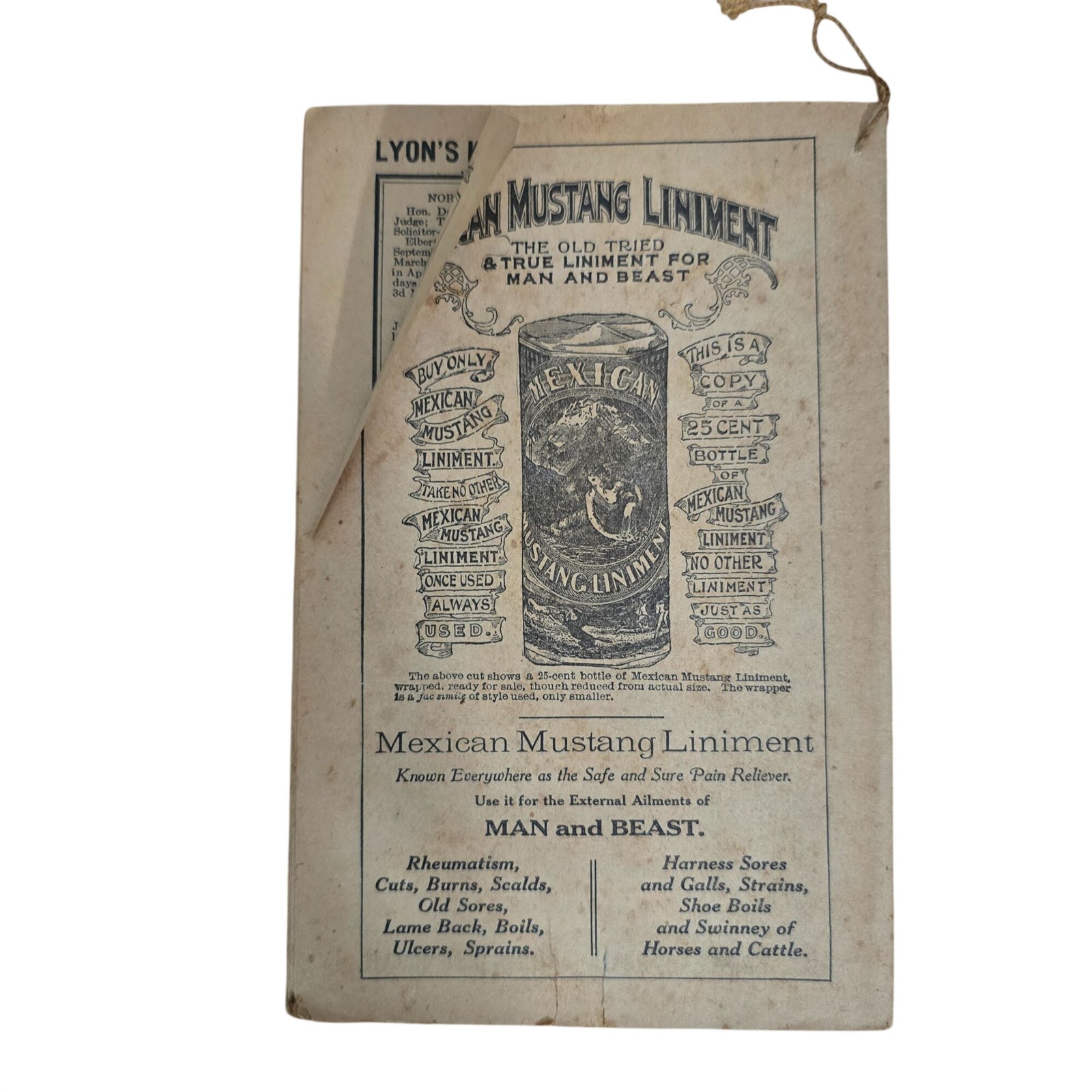 Vintage Grier’s Almanac Lot 1910-1918 WWI Era Southern Advertising Ephemera