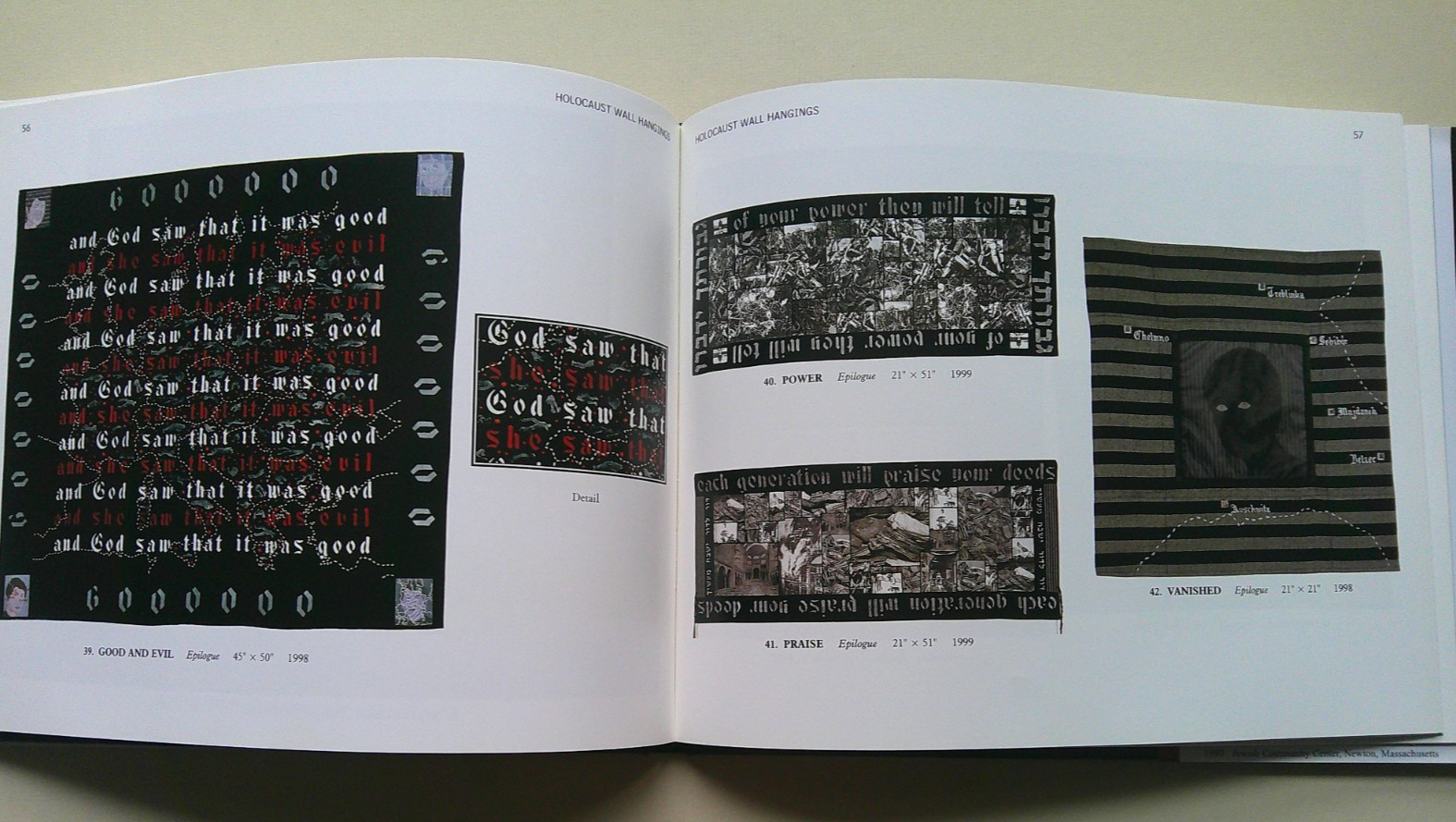 Holocaust Wall Hangings Judith Weinshall Liberman book