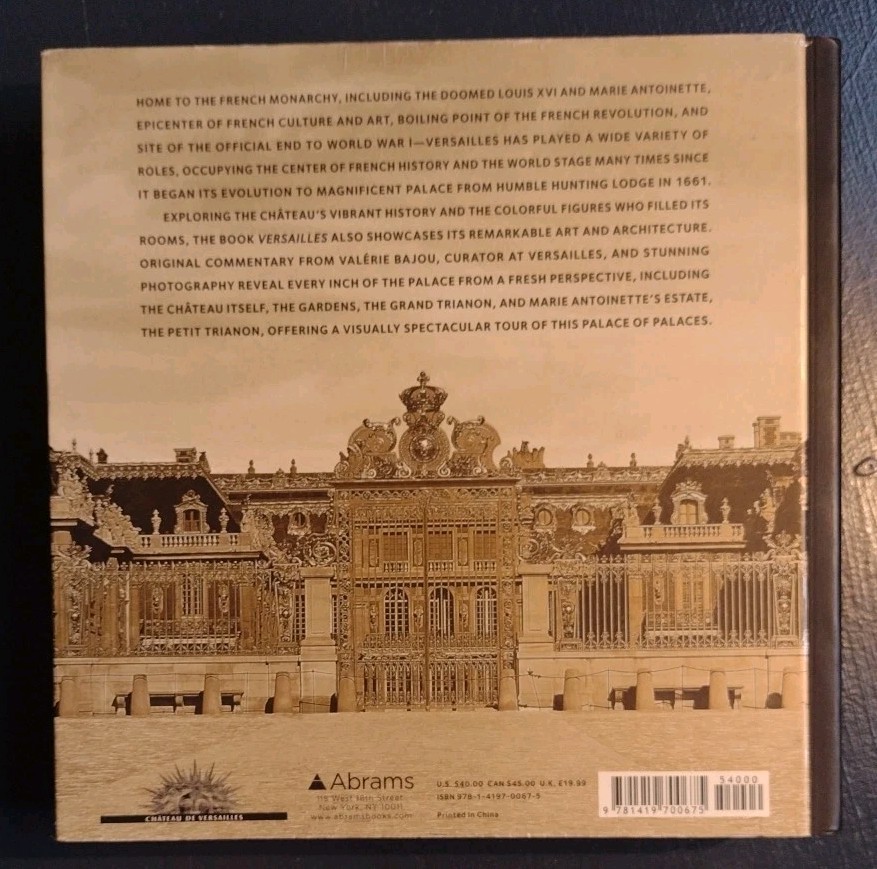 VERSAILLES by Valerie Bayou Translated by Antony Shuggar