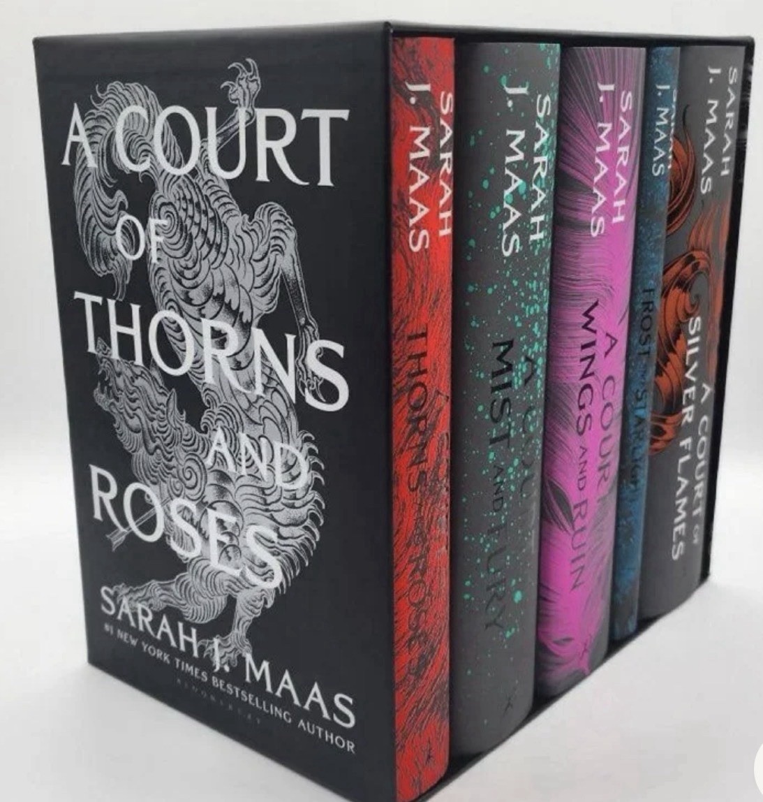 Court of Thorns and Roses Hardcover 5 Books Set by Sarah J. Maas (New)