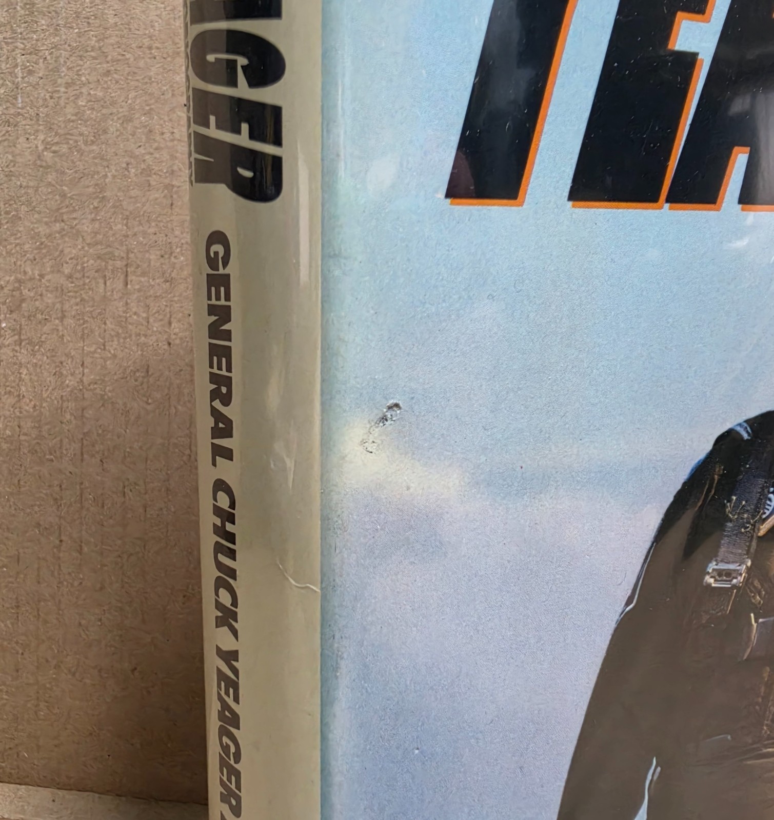 SIGNED Yeager : Autobiography by General Chuck Yeager & Leo Janos 1985 HC / DJ