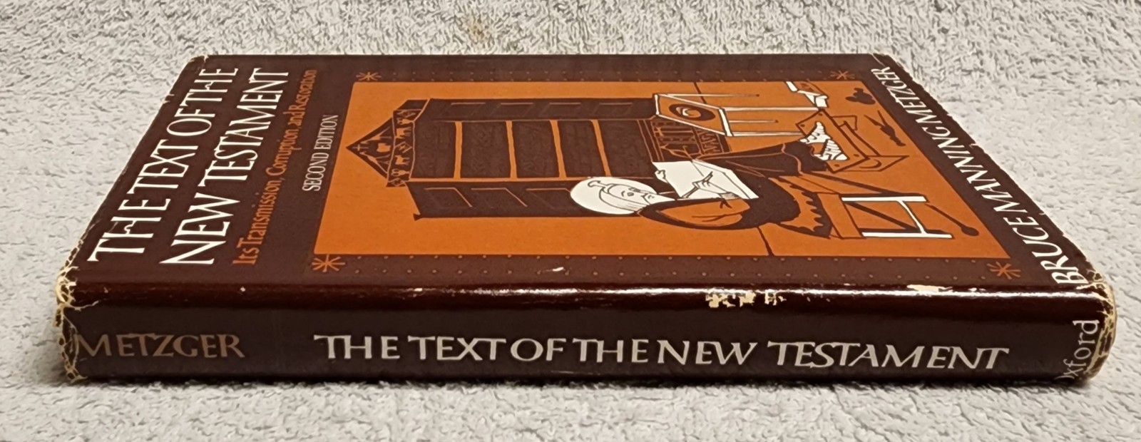 The Text of the New Testament by Bruce Manning Metzger HCDJ 2nd Ed 1968 Oxford