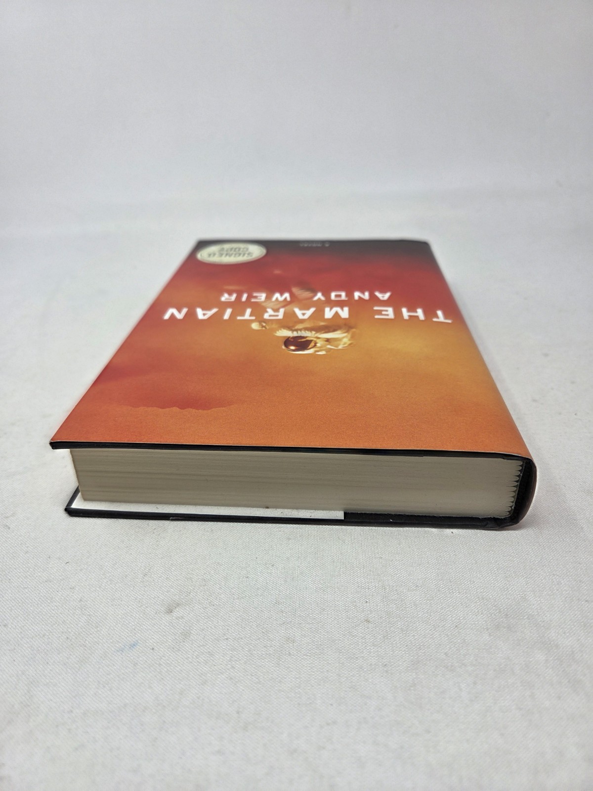 SIGNED The Martian by Andy Weir Hardcover First Edition