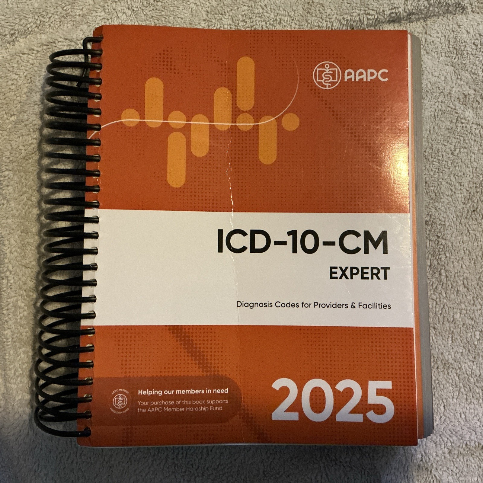 ICD-10-CM Complete Code Set 2025 – Spiral-bound, by AAPC