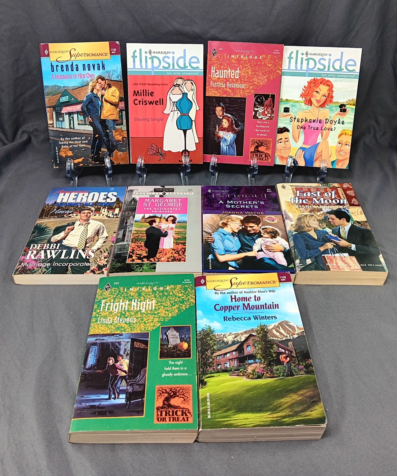 Huge Romance Paperback Lot 52 Books Harlequin Silhouette Dailey Novak Mixed PB