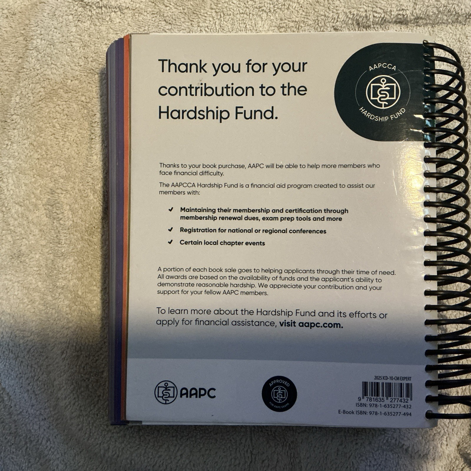 ICD-10-CM Complete Code Set 2025 – Spiral-bound, by AAPC