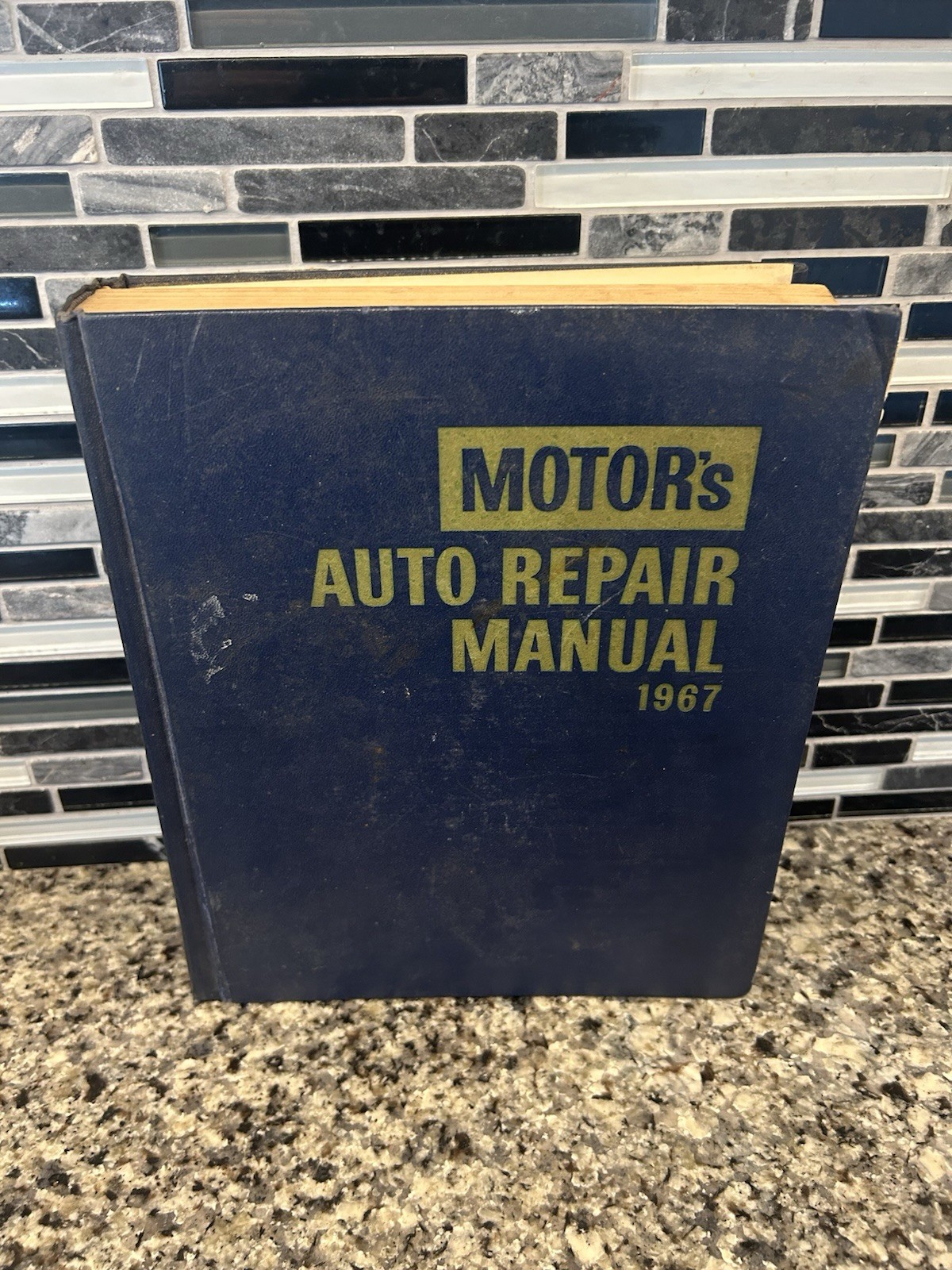 Motor’s Auto Repair Manual 1967 30th Edition Illustrated