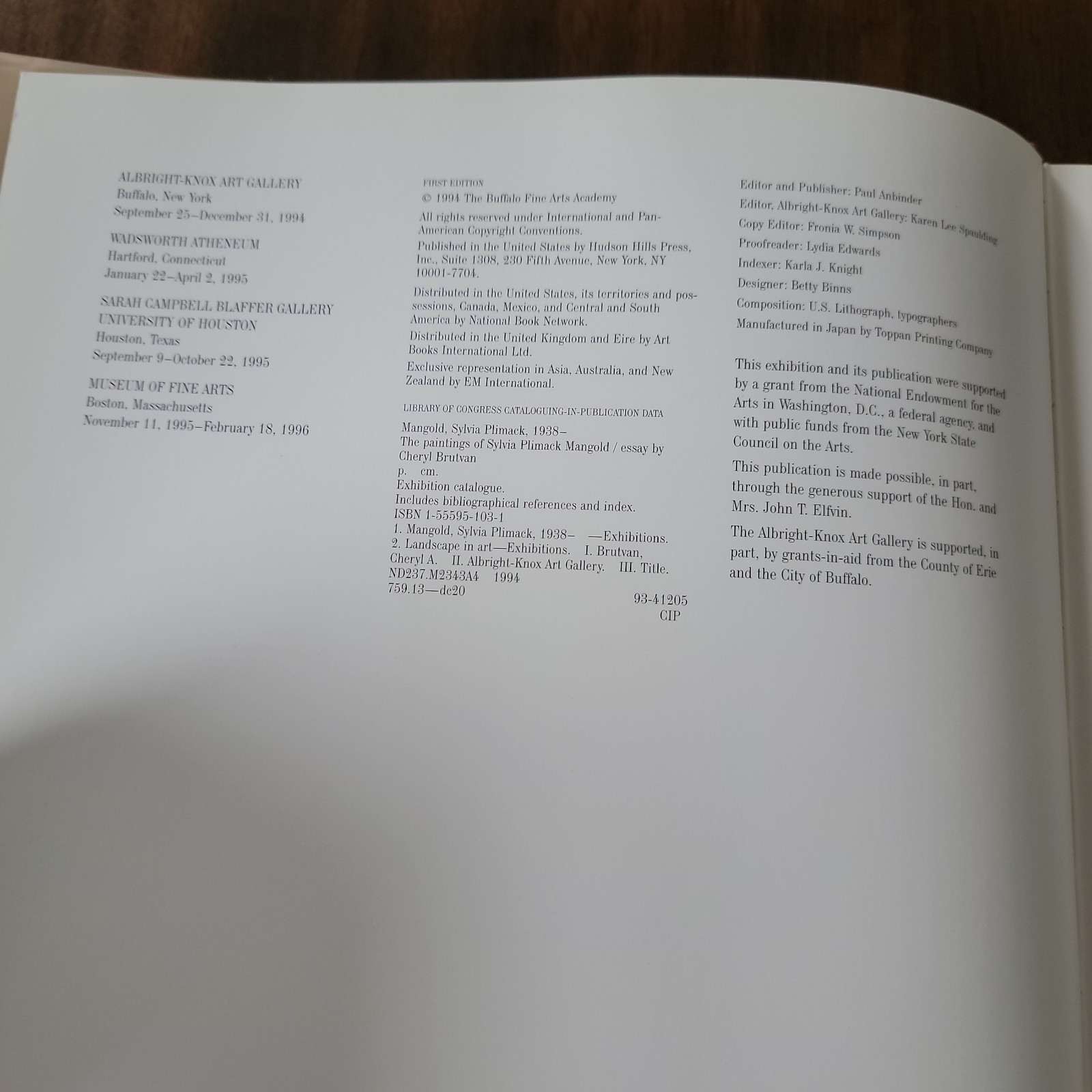 The Paintings of Sylvia Plimack Mangold: 1965-1982 Thomas H. Garver