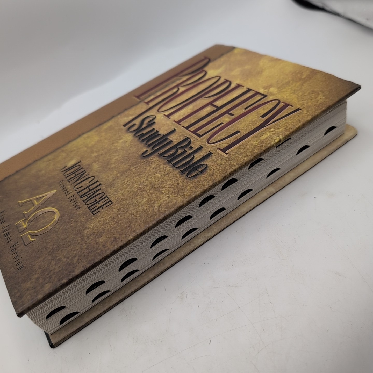 New King James Version Indexed Prophecy Study Hardcover by Thomas Nelson