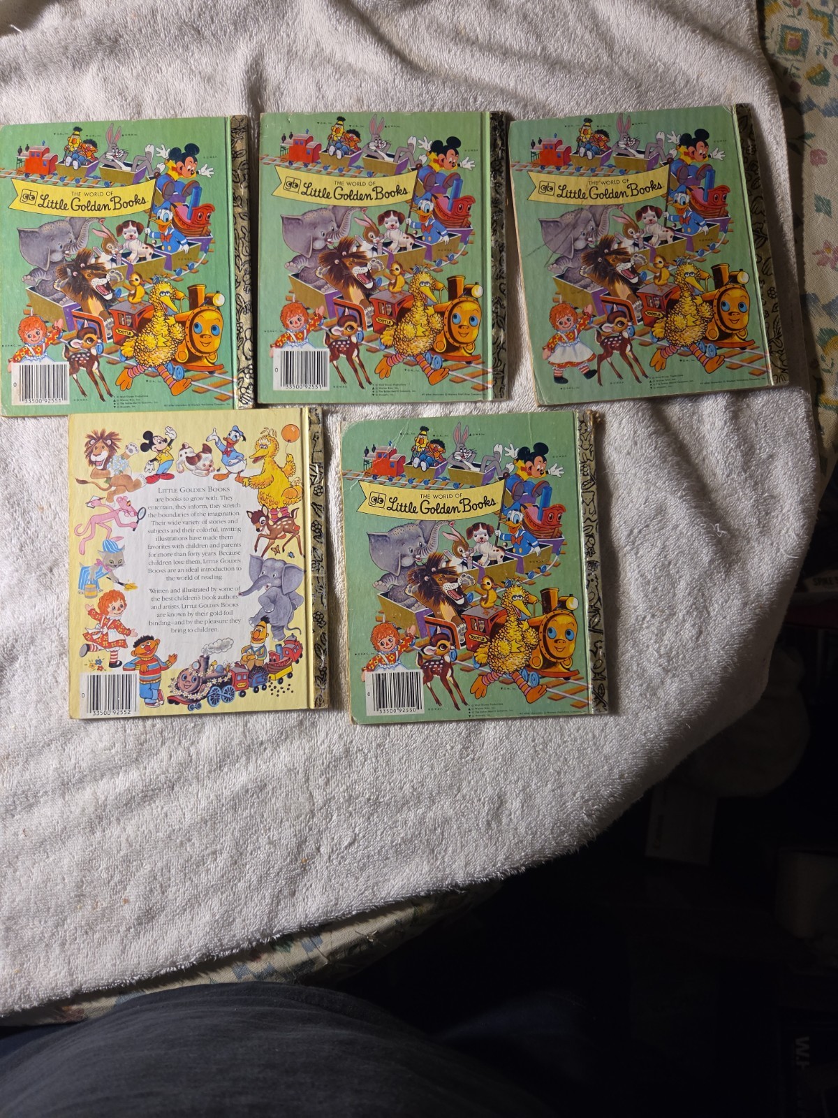 Little Golden Books Lot of 4 Hardcover Vintage 1976-1980