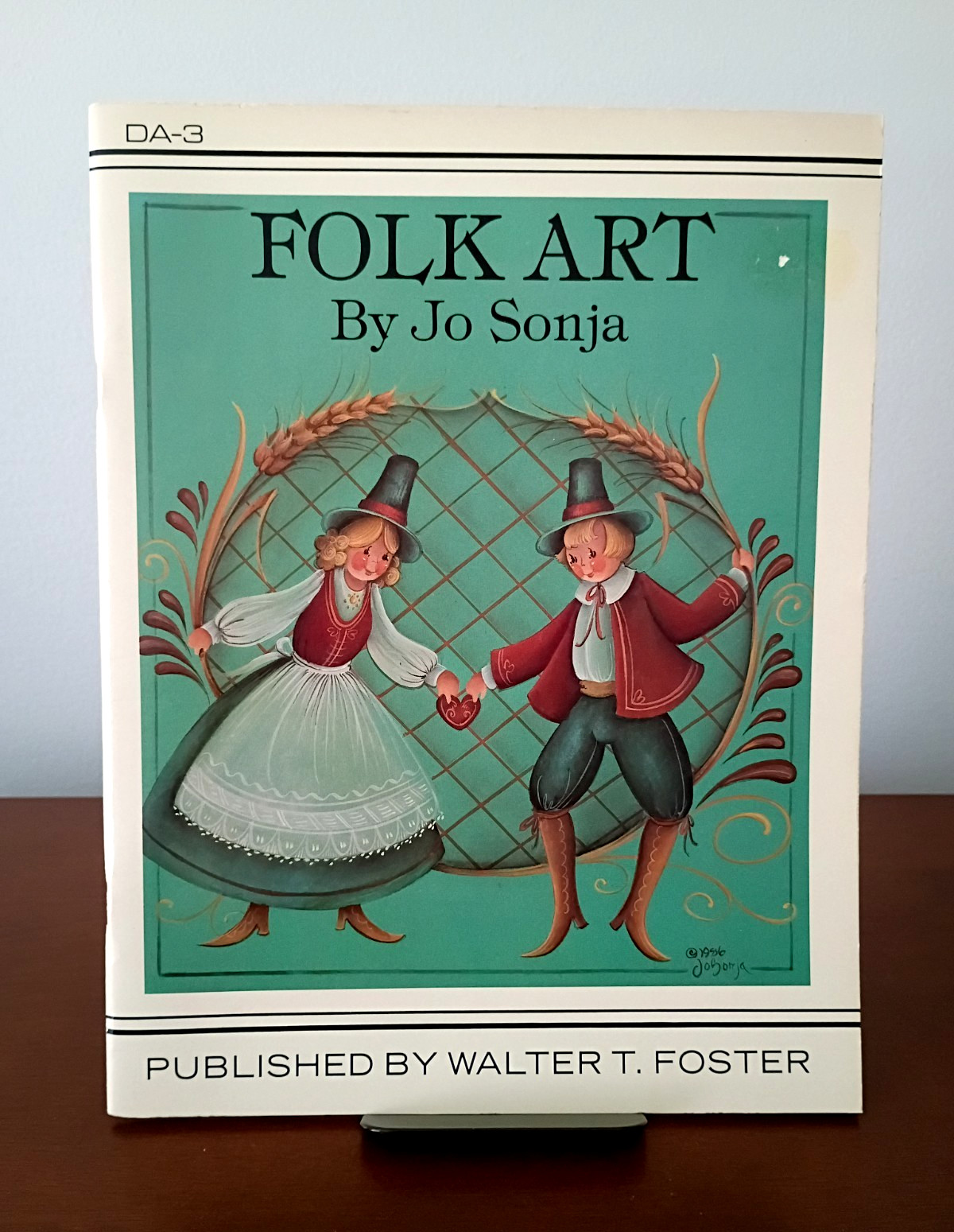 FOLK ART by Jo Sonja 48 Pages Paperback Craft Book 1986