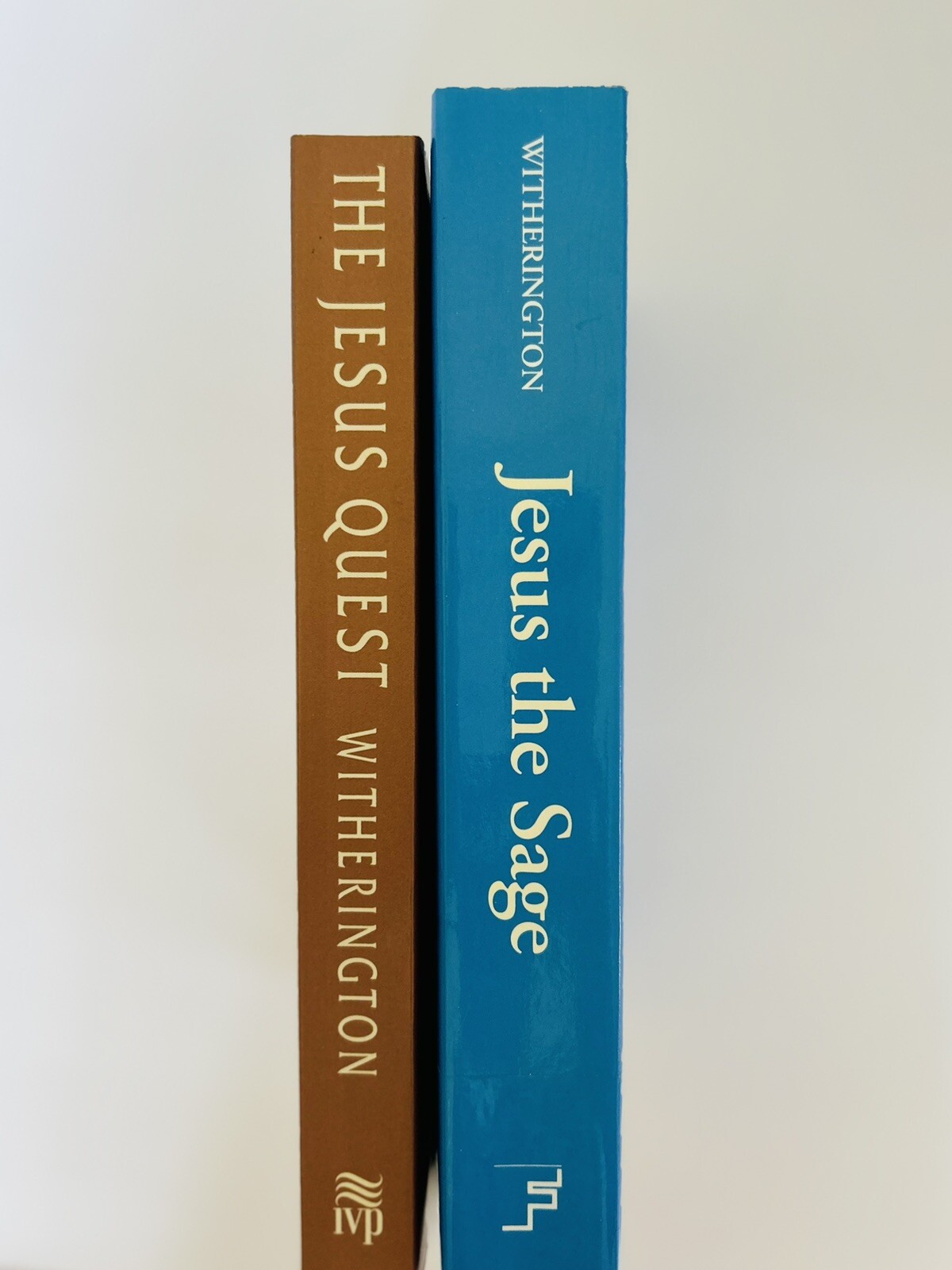 Jesus Quest and Jesus The Sage by Ben Witherington III (bundle Of 2) VERY GOOD